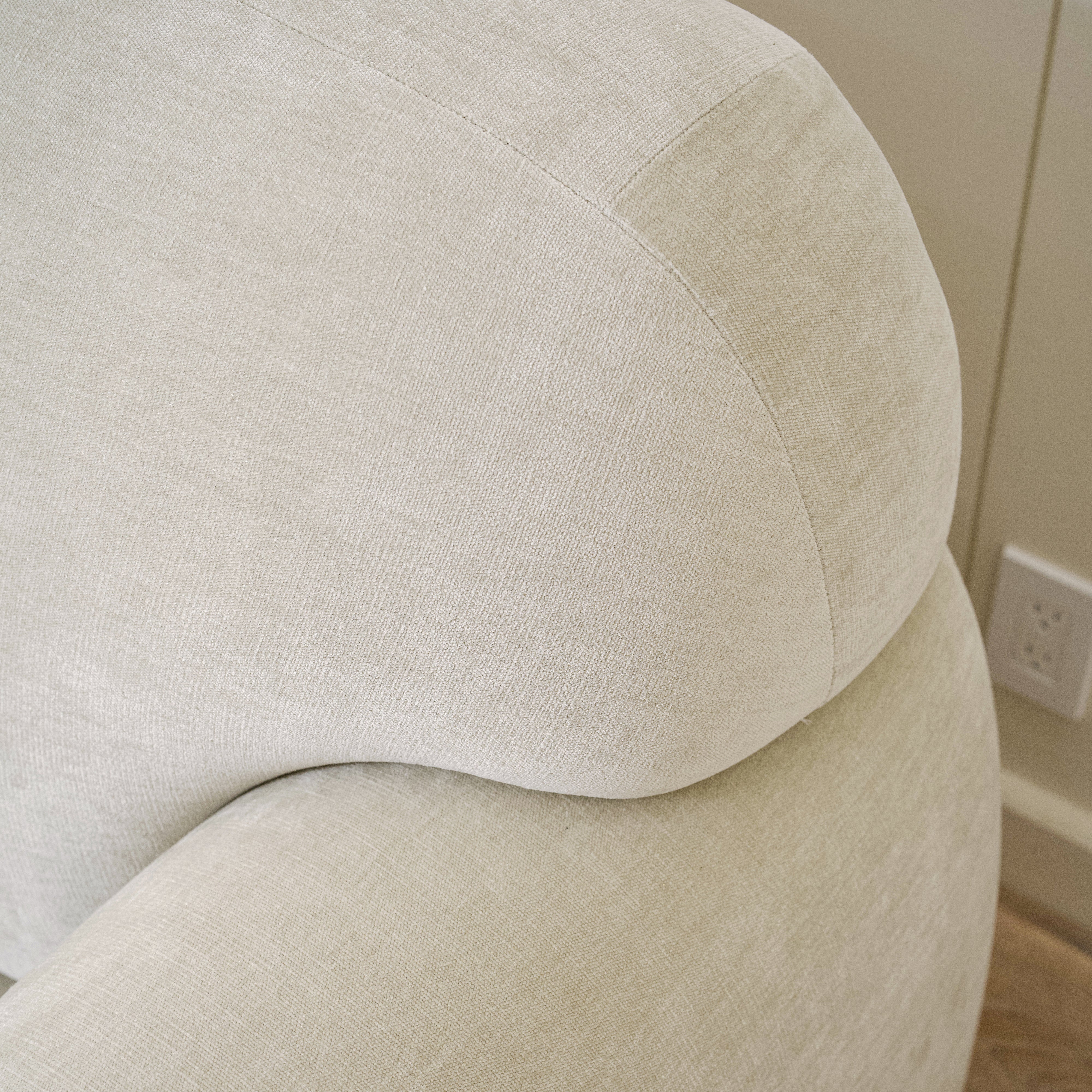 As shown upholstered in Canyon Dune