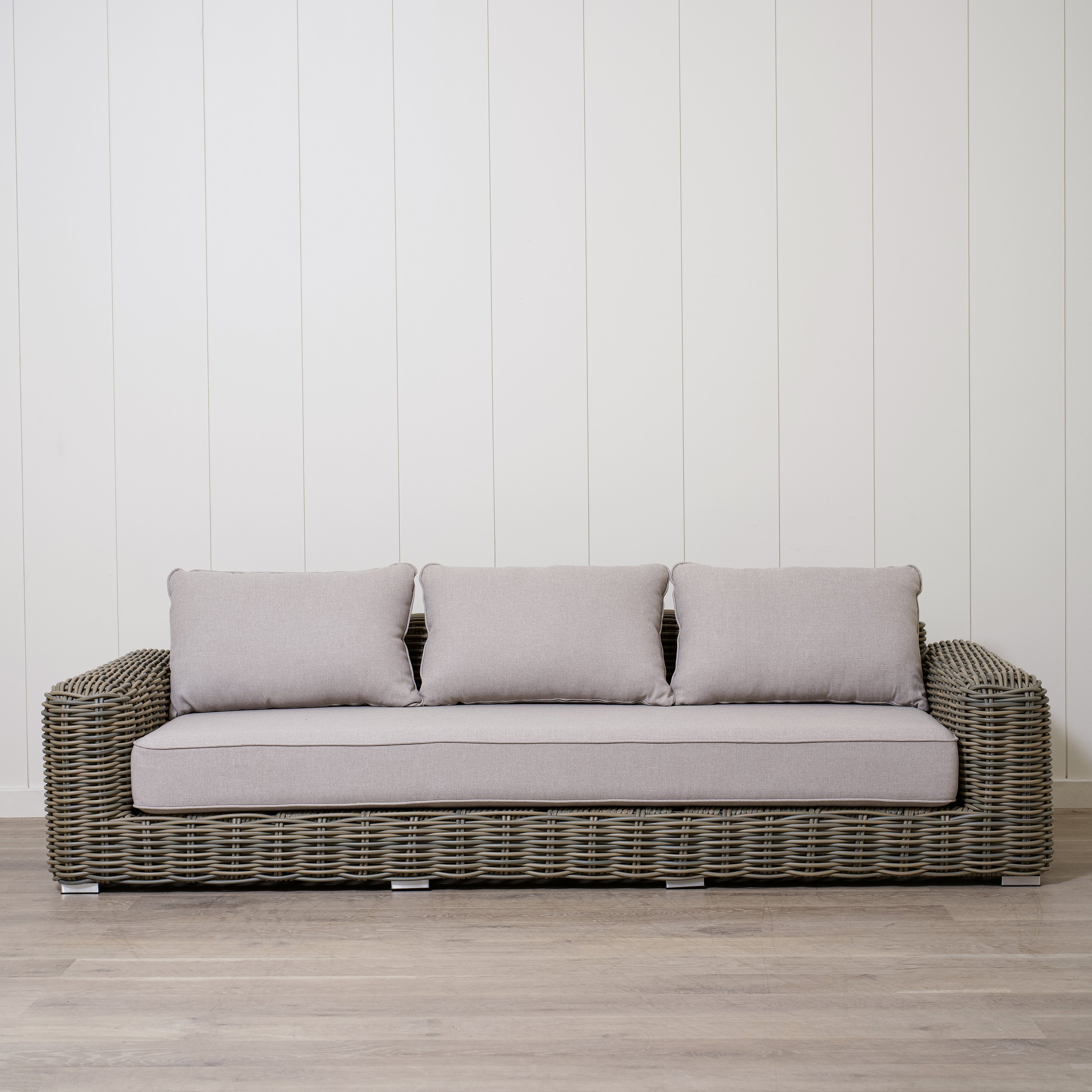 As Shown
Flax, Aluminum/Wicker