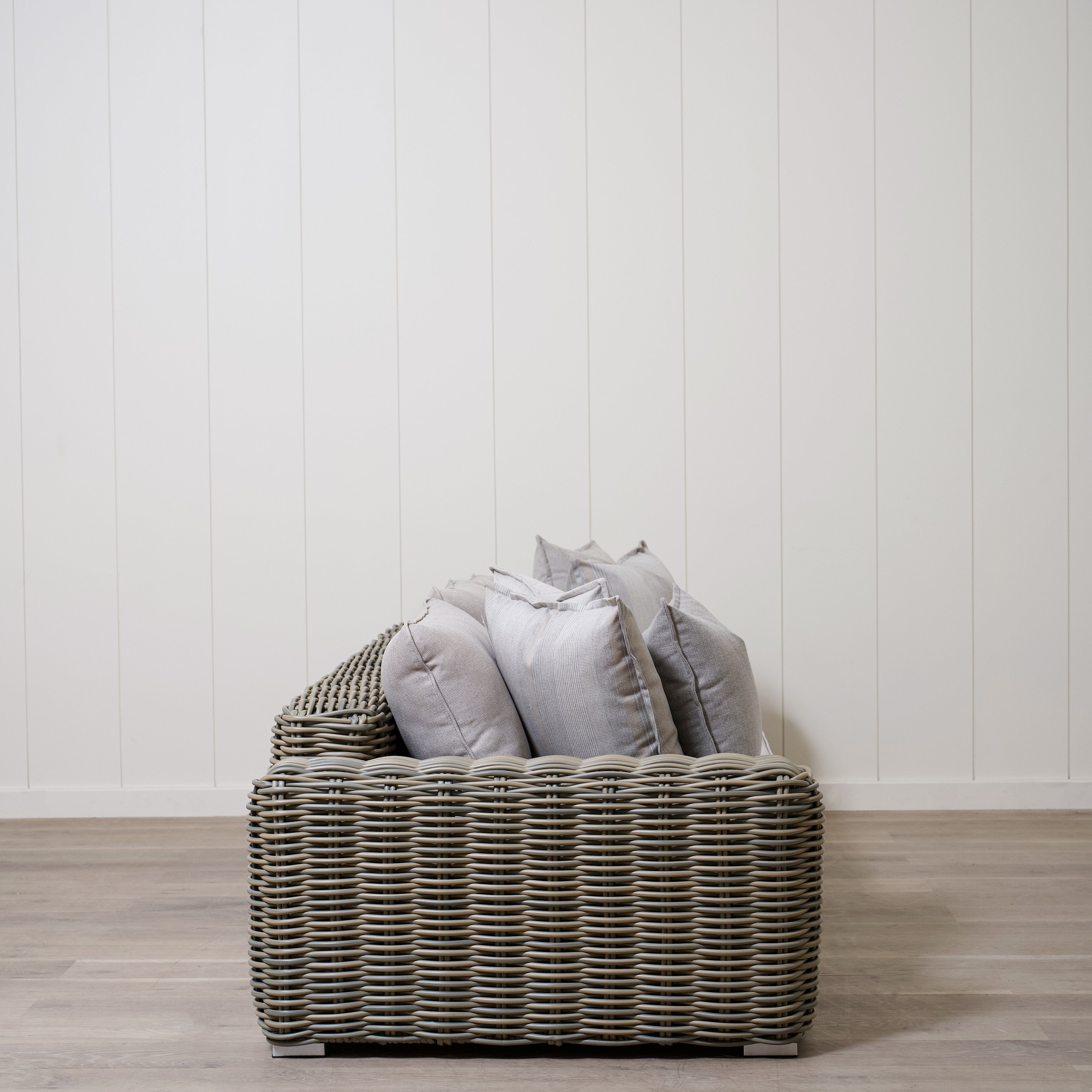 As Shown
Flax, Aluminum/Wicker