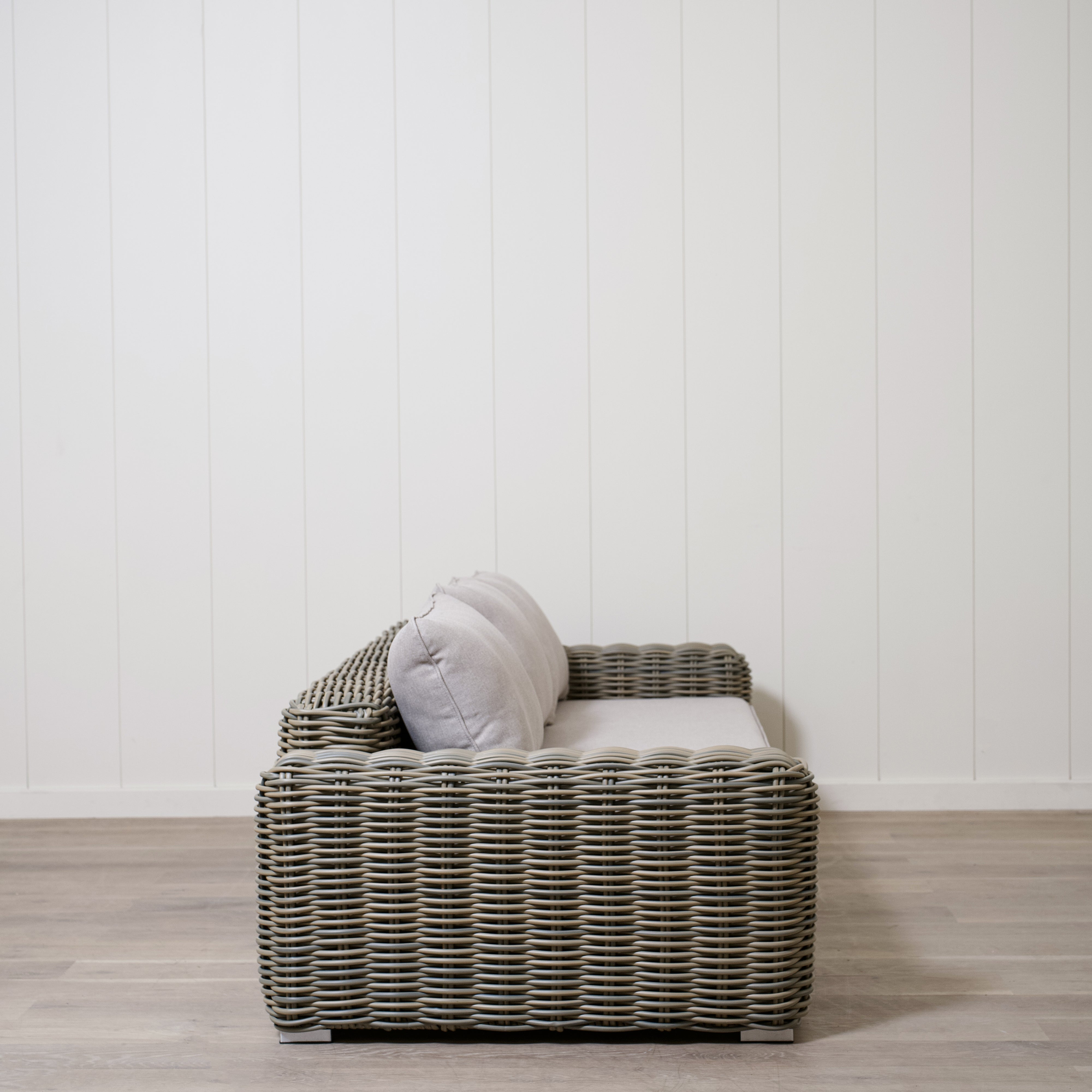 As Shown
Flax, Aluminum/Wicker