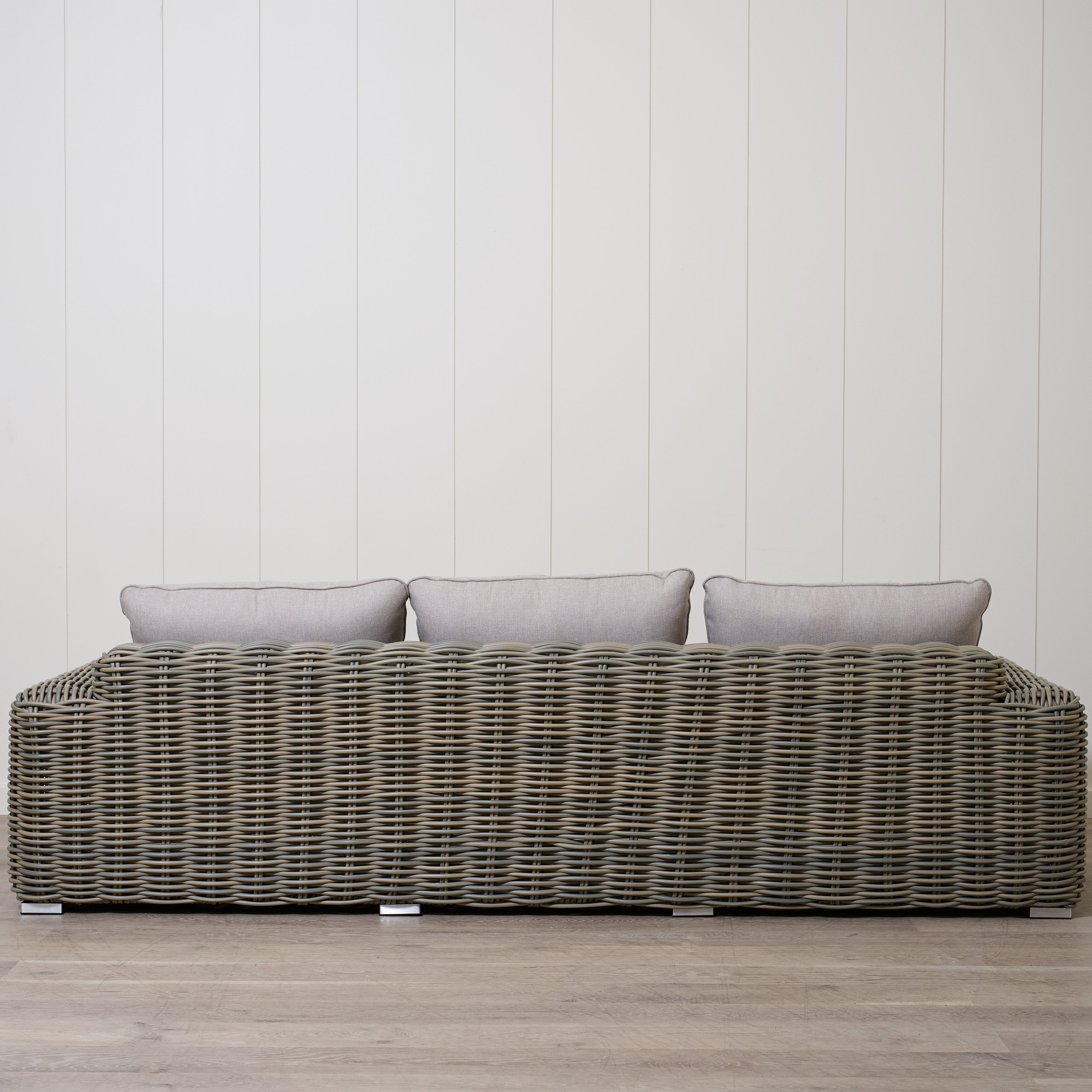 As Shown
Flax, Aluminum/Wicker