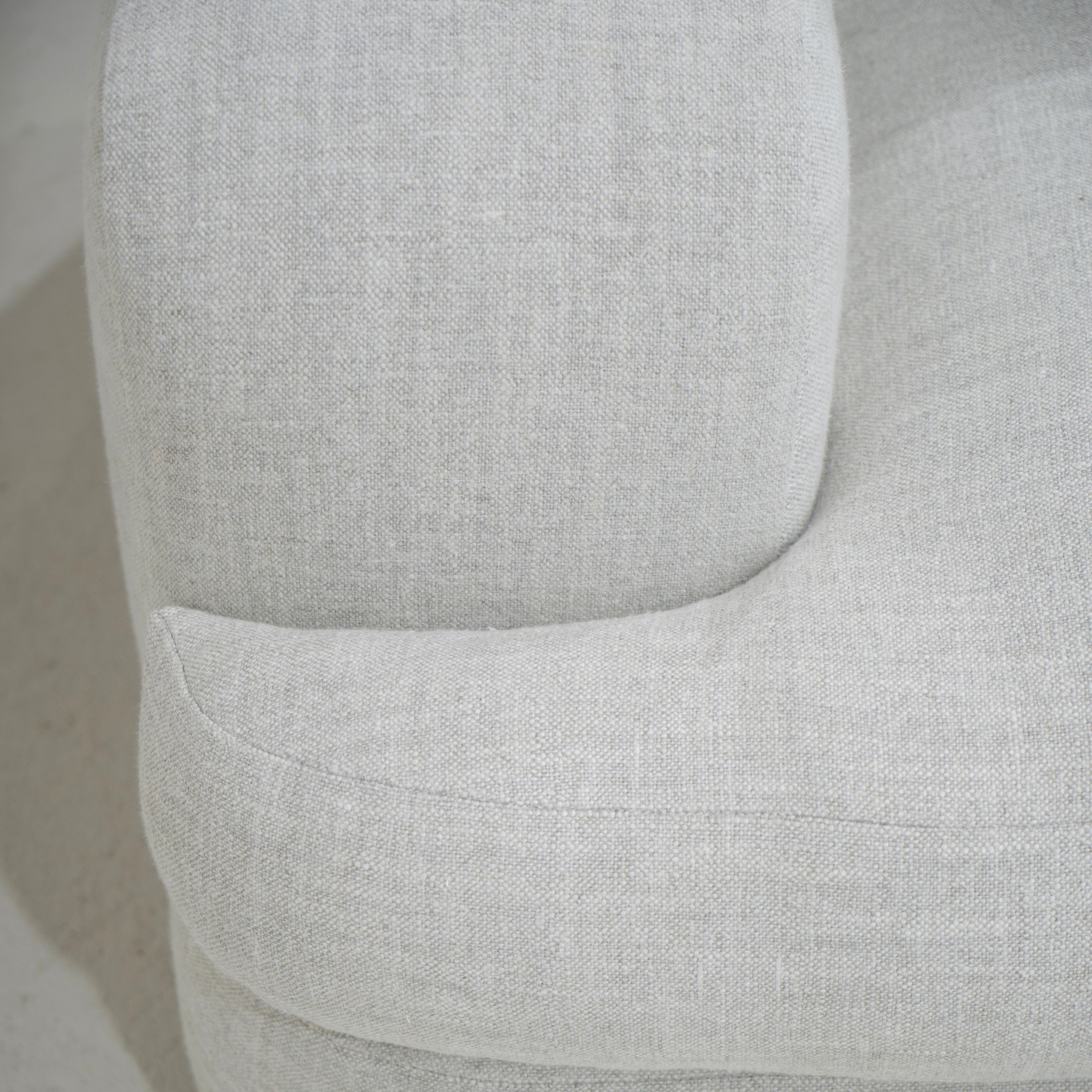 As Shown: in Belgian Fog. Oak finished in Mint White Super White.