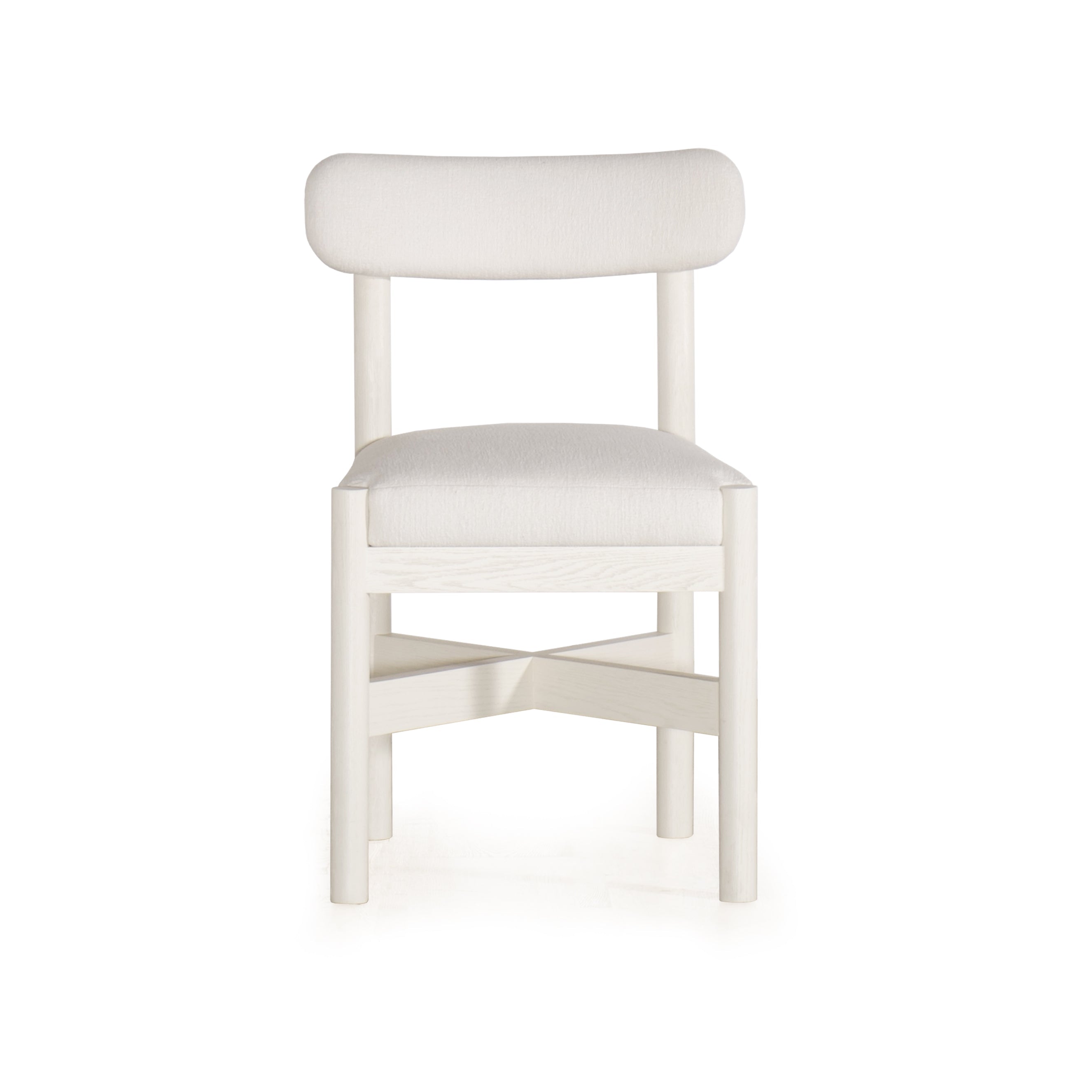 As Shown: COM fabric. Solid Ash wood wire brushed painted in Figueroa.