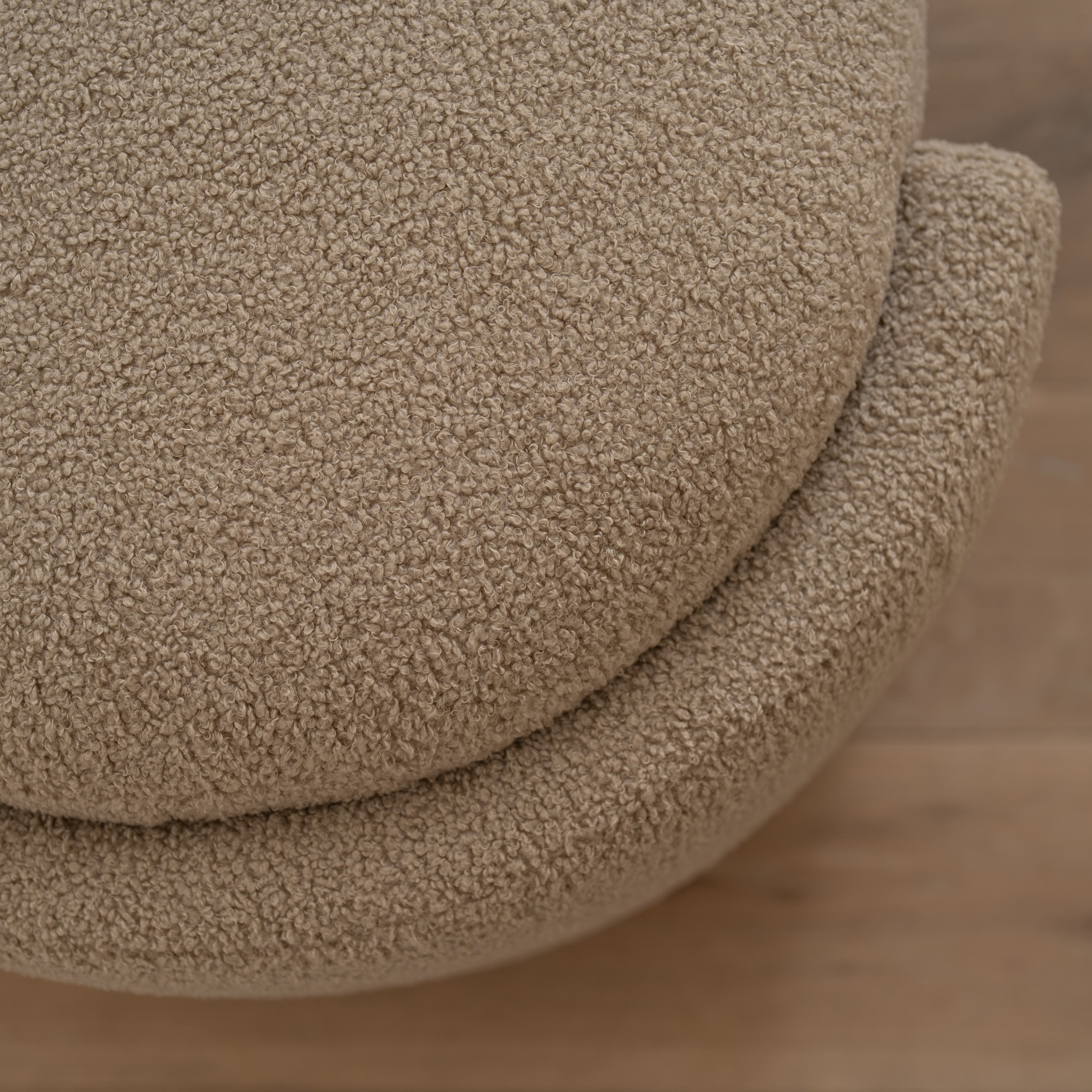 As Shown: Upholstered | Fabric: Peak Mocha | Finish: N/A