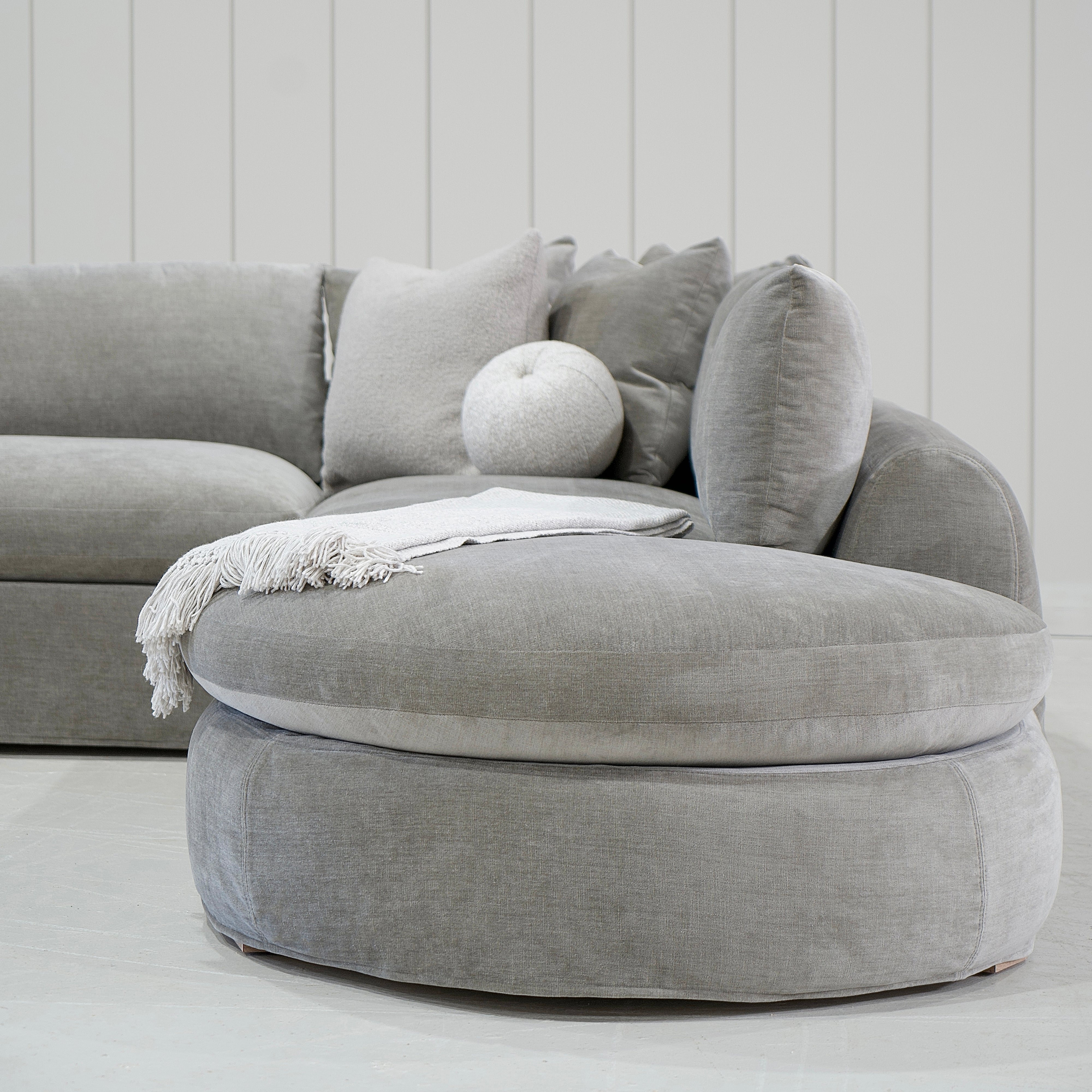 As Shown: in slipcovered Canyon Shale.