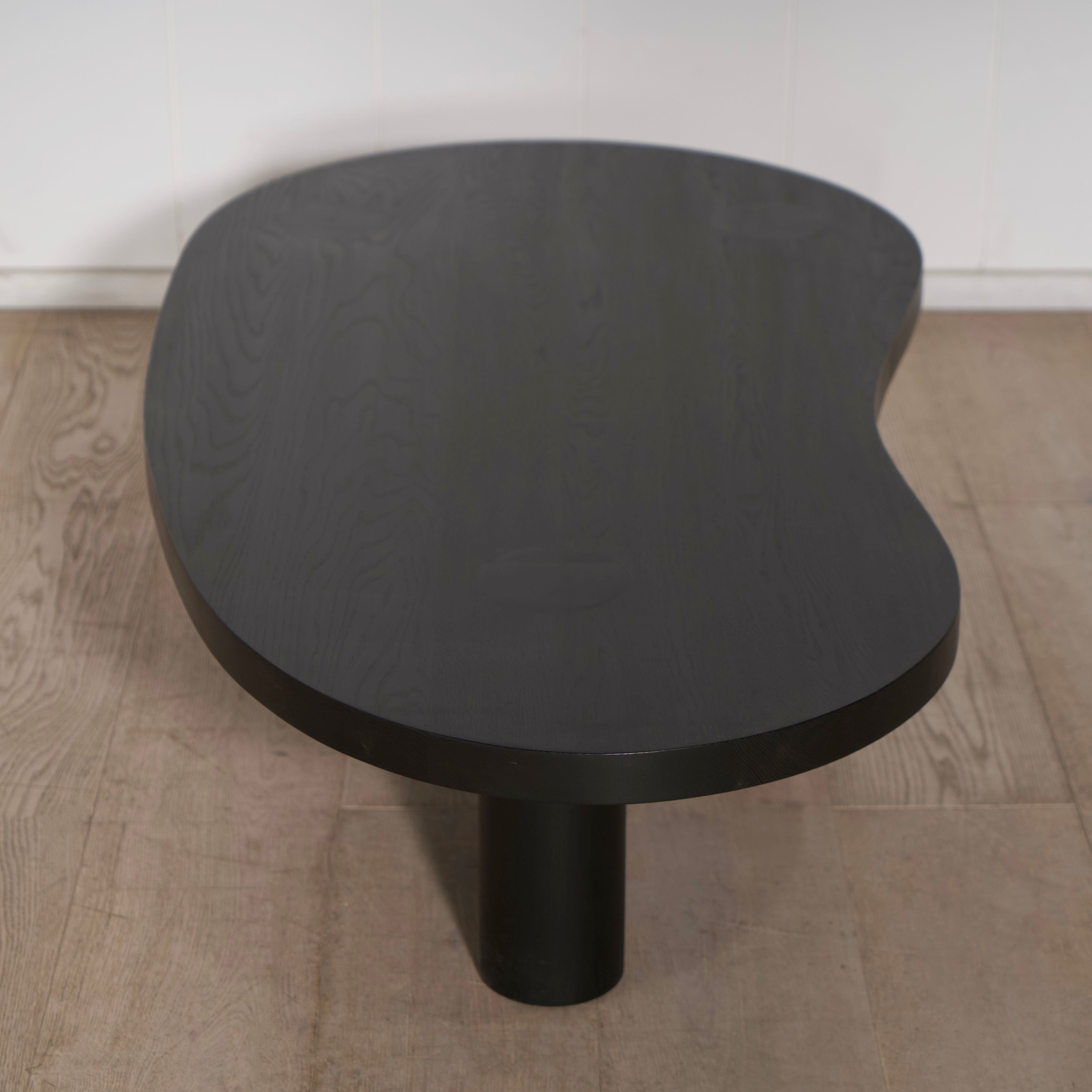 As Shown: Oak finished in Black Black