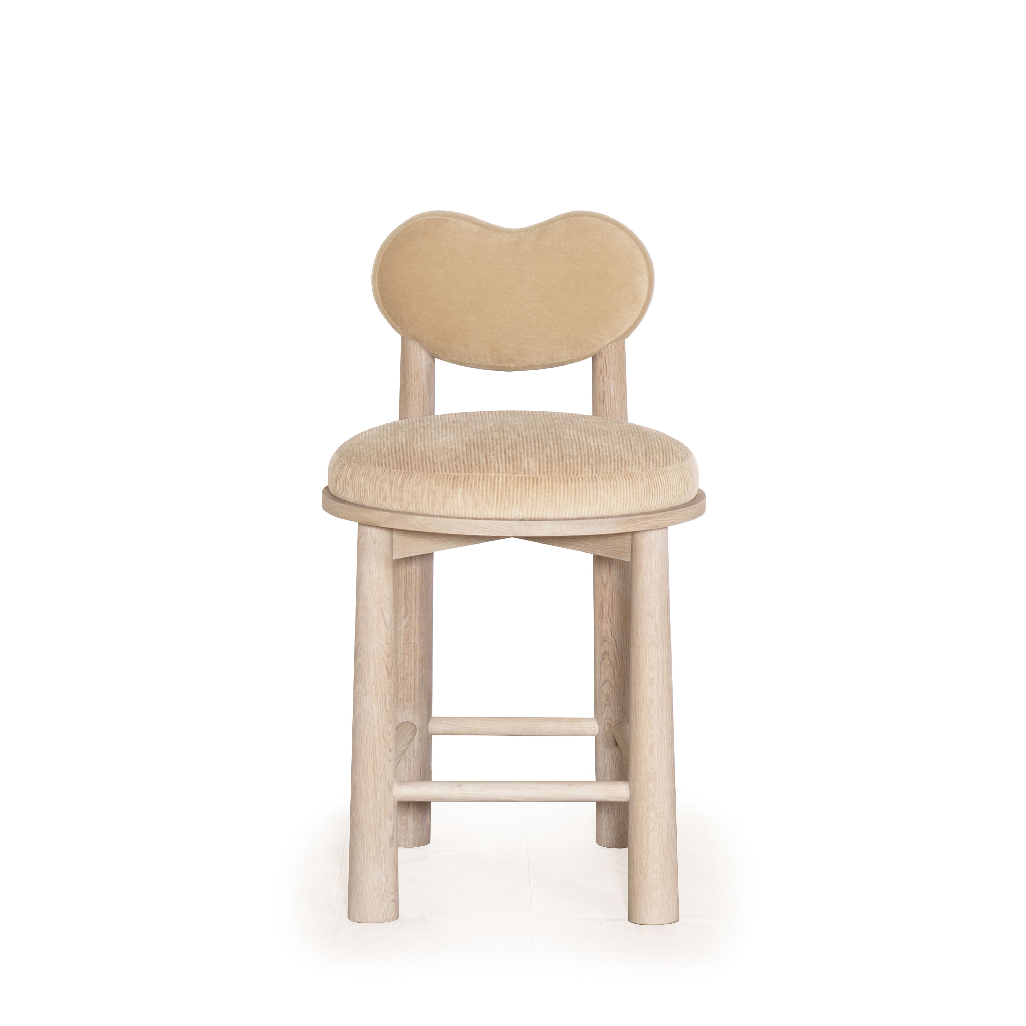 As Shown: Fabric: Sky Hemp (Back), Mila Cashew (Seat) | Finish: Shell