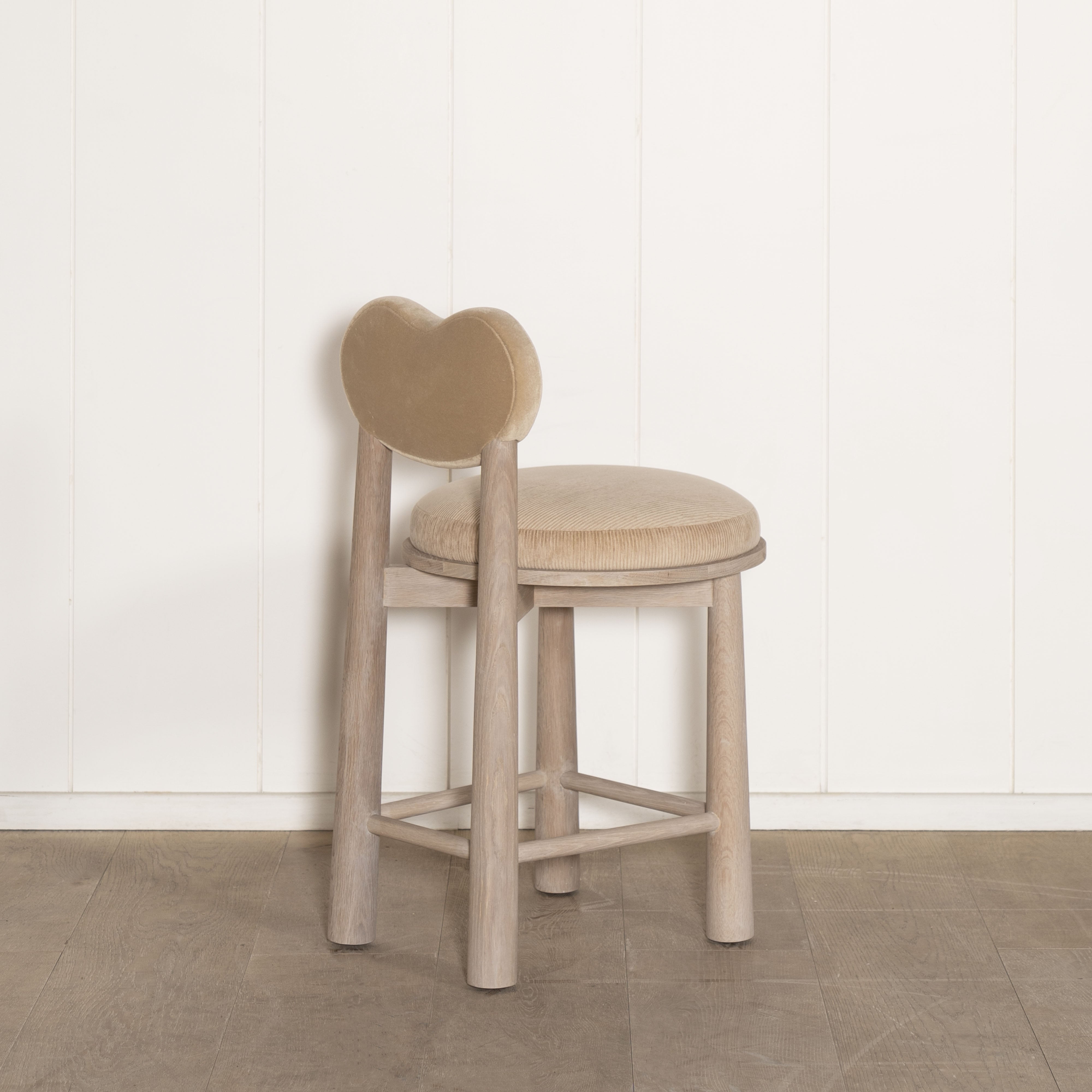 As Shown: Fabric: Sky Hemp (Back), Mila Cashew (Seat) | Finish: Shell