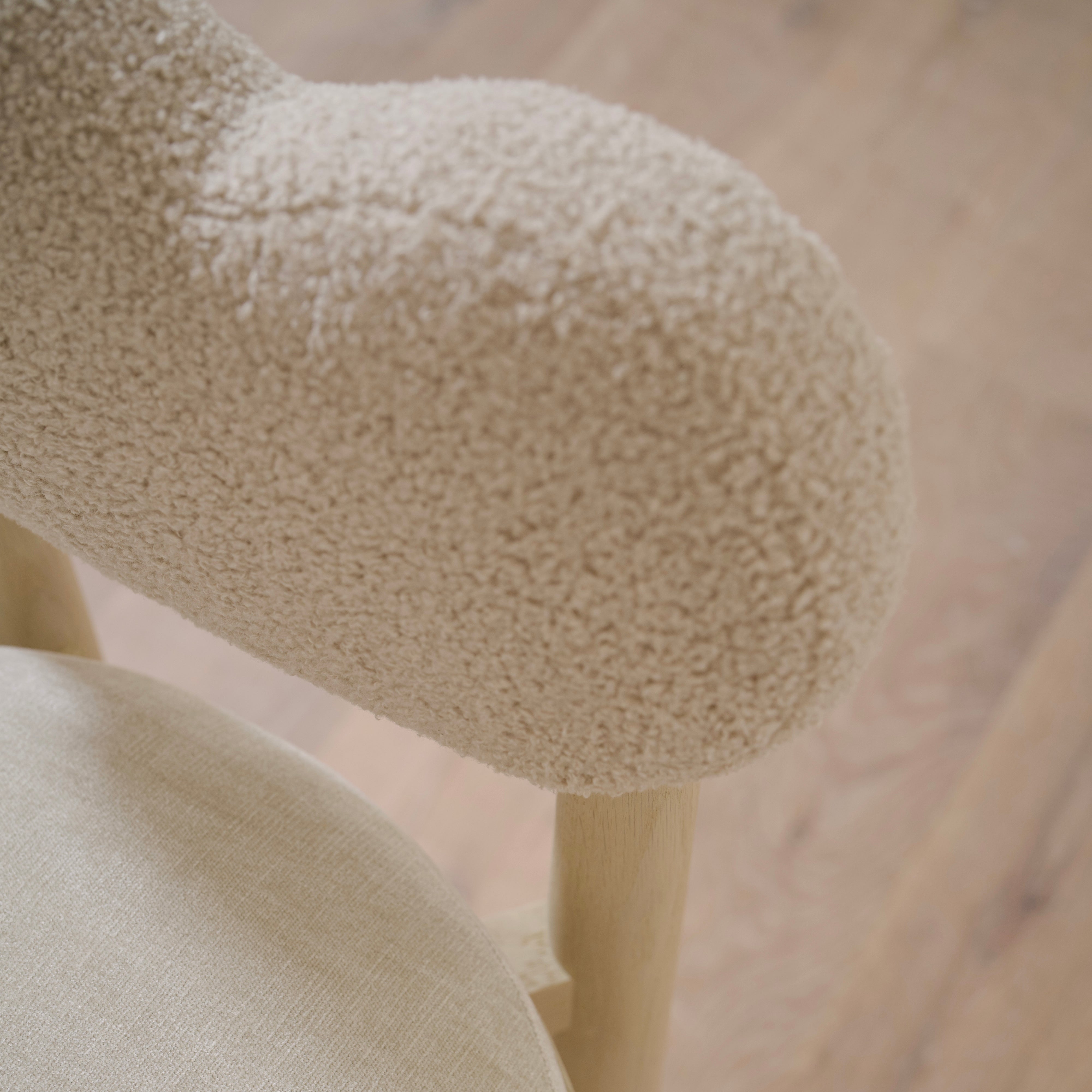 As Shown: Fabric: Peak Taupe (Back), Canyon Dune (Seat) | Finish: Sand