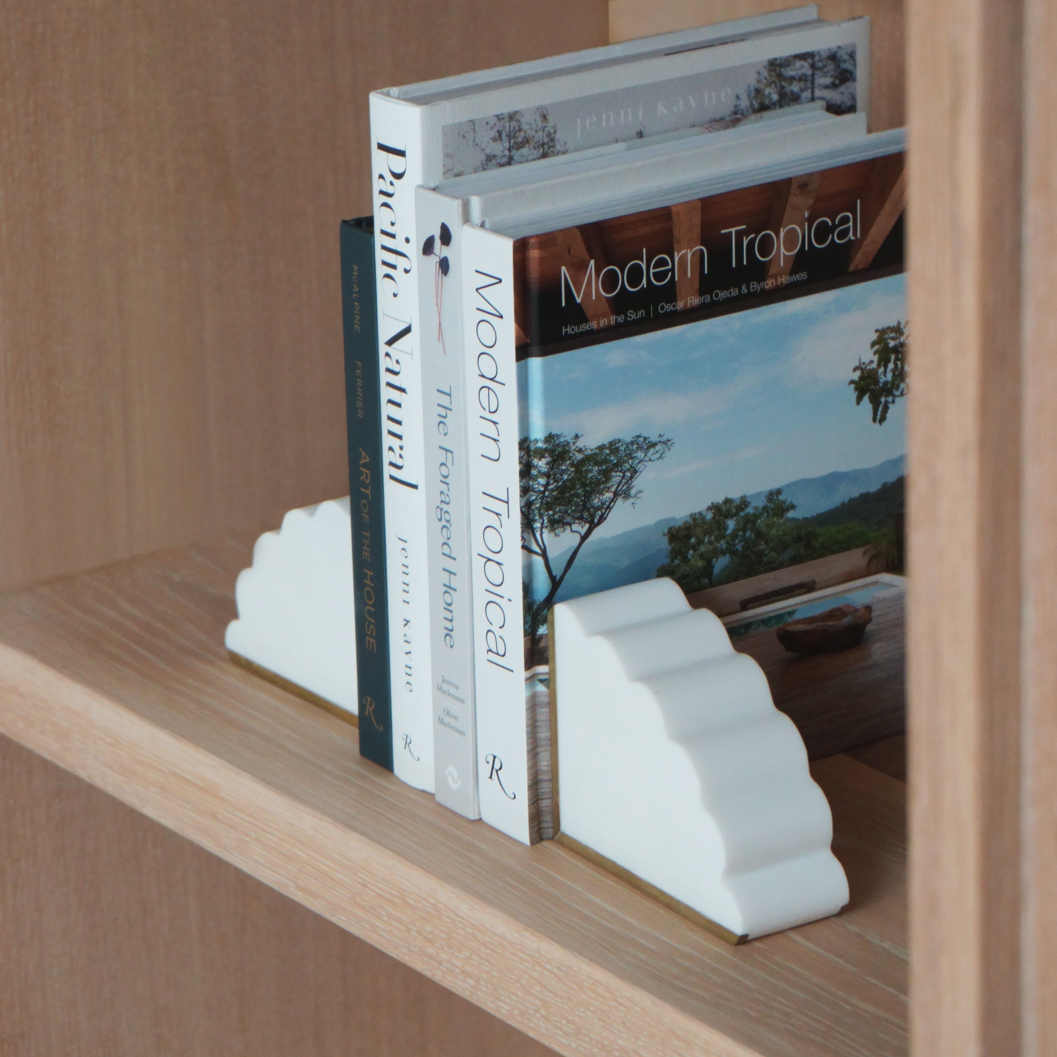 As Shown in White Jade Marble with Copper