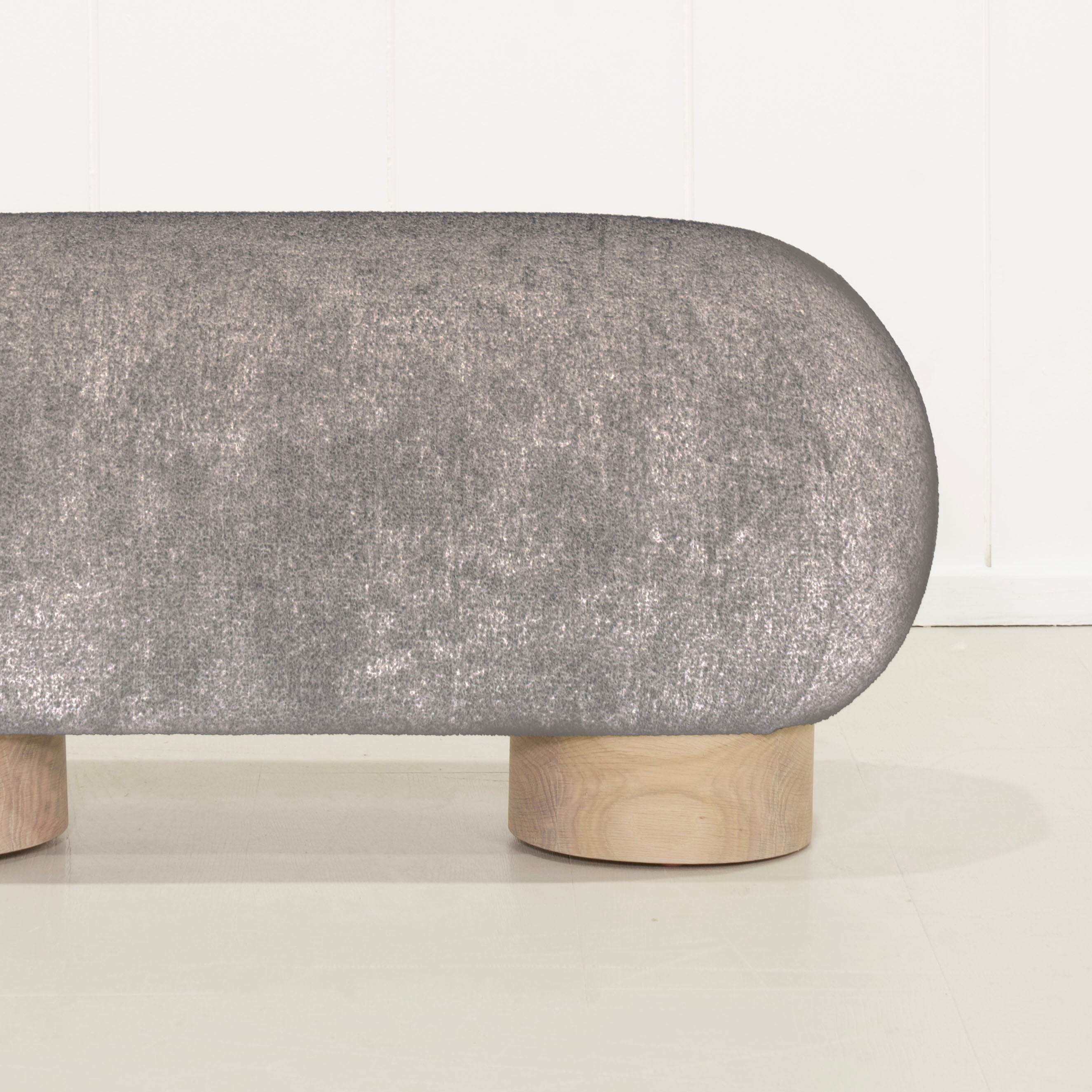 As Shown: in COM, oak finished in Sand