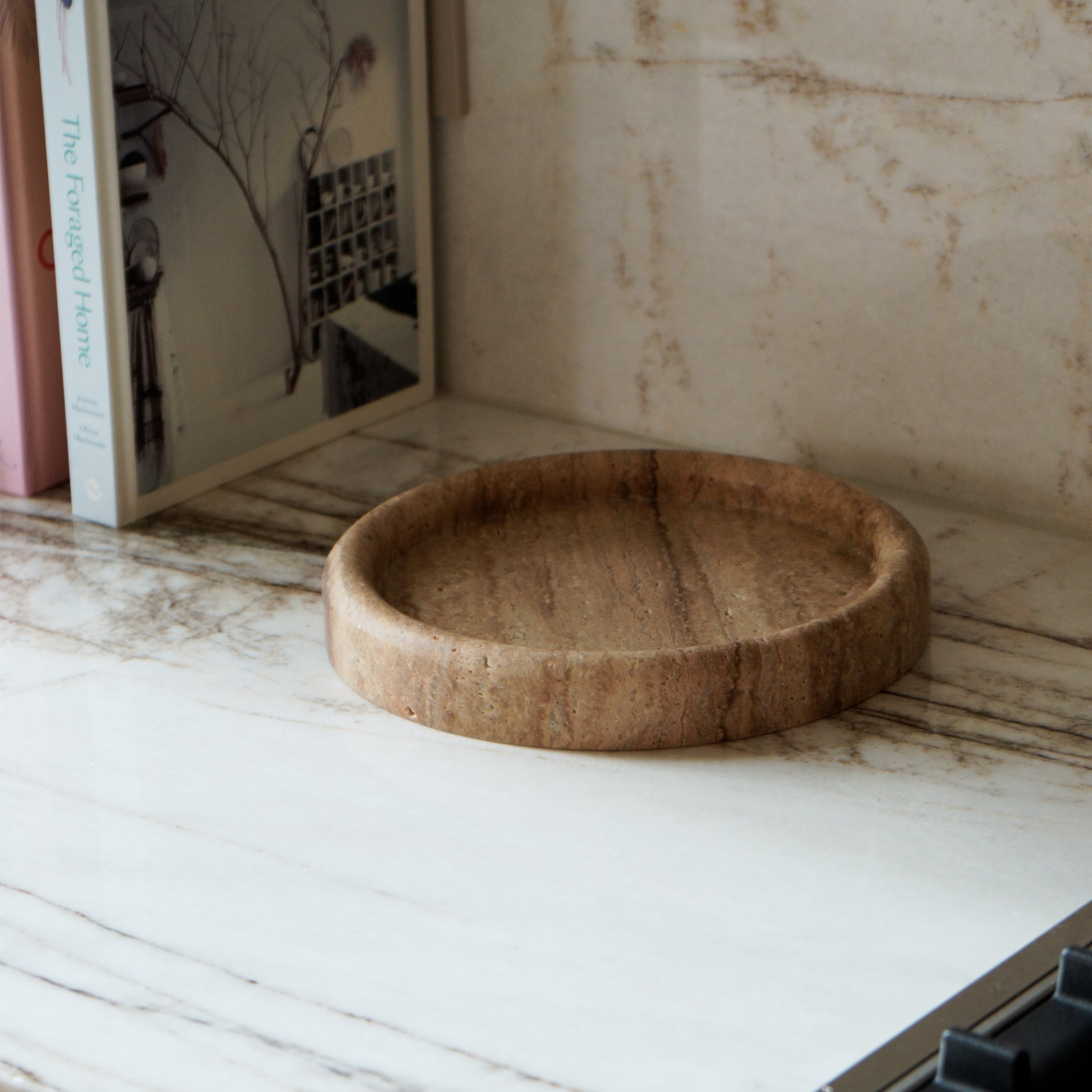 As Shown in Brown Travertine