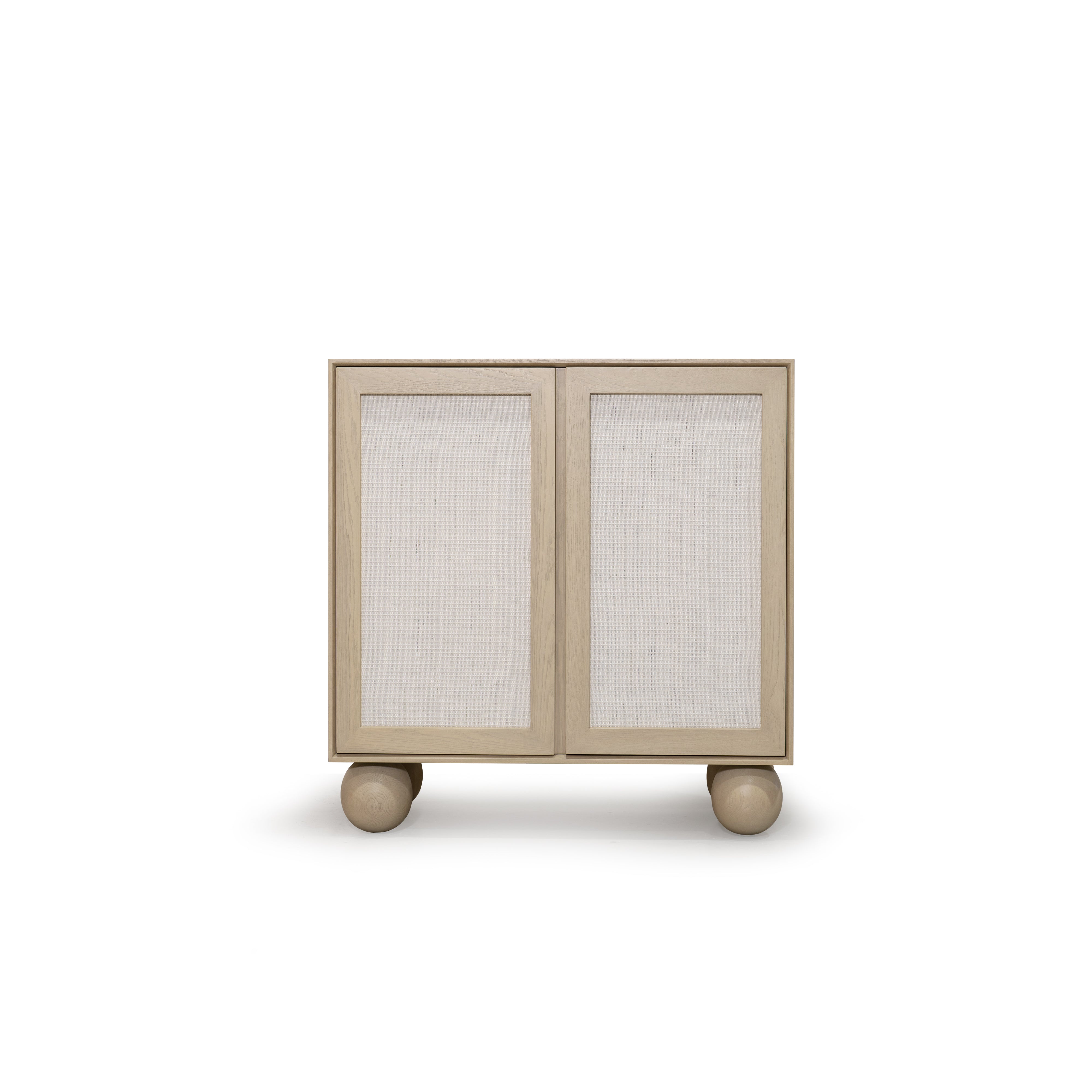 As Shown: Sand finish with EdgeComb Grey painted cane.