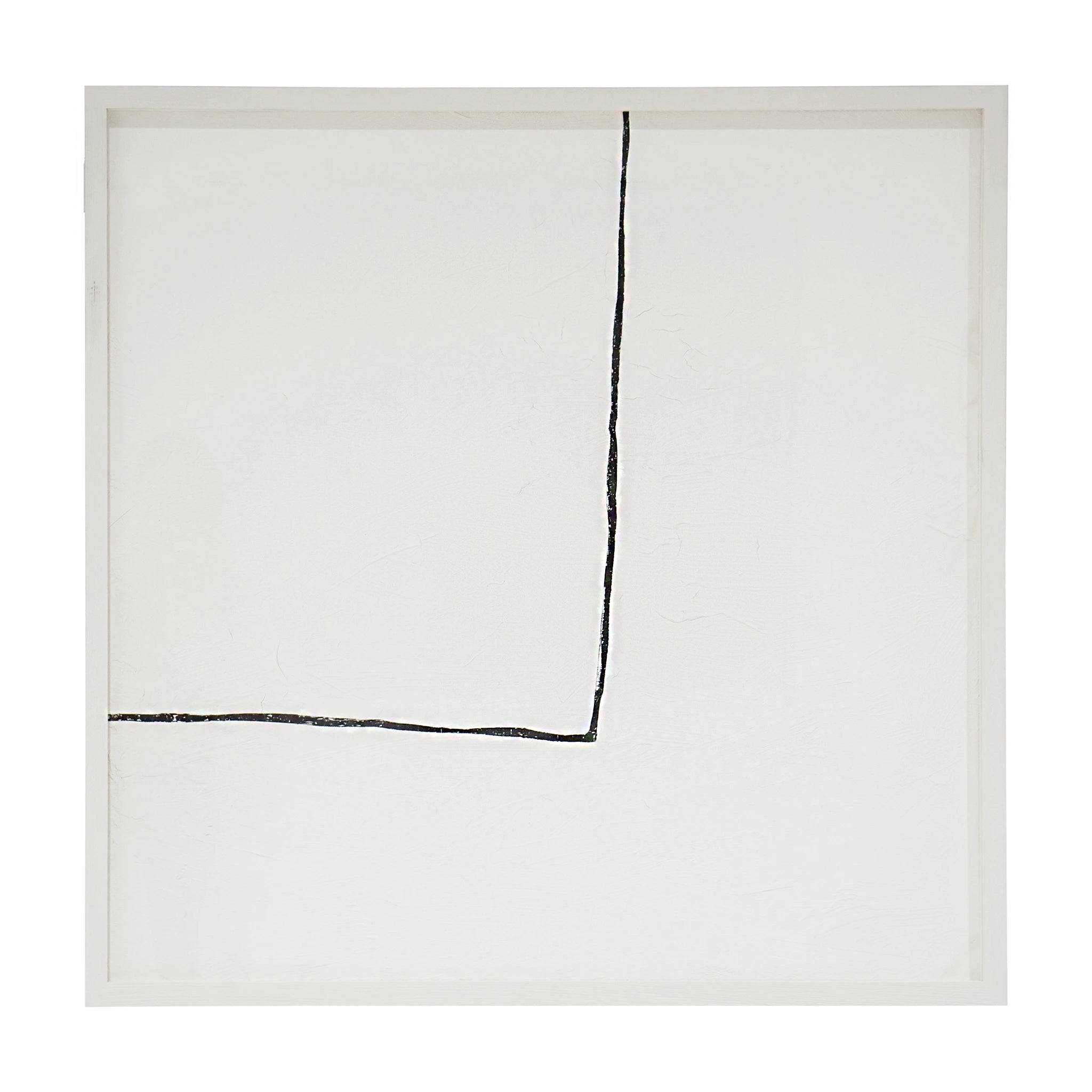 Abyss-Entailles - Shown in 41x40 format, painted oak. Entailled #3 | Muskoka Living Collection - Art