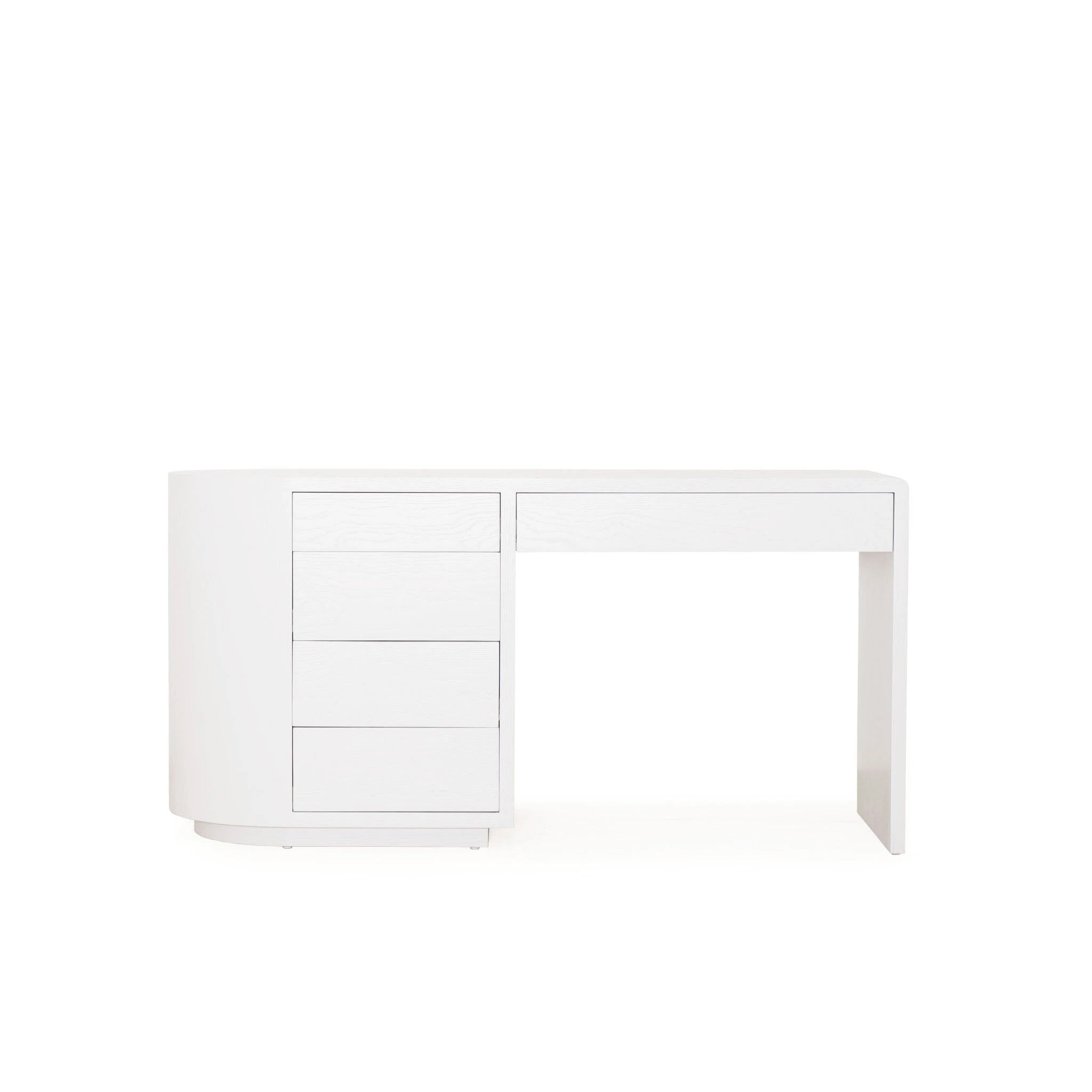 Austin Desk, shown in wire brushed white | Muskoka Living Collection