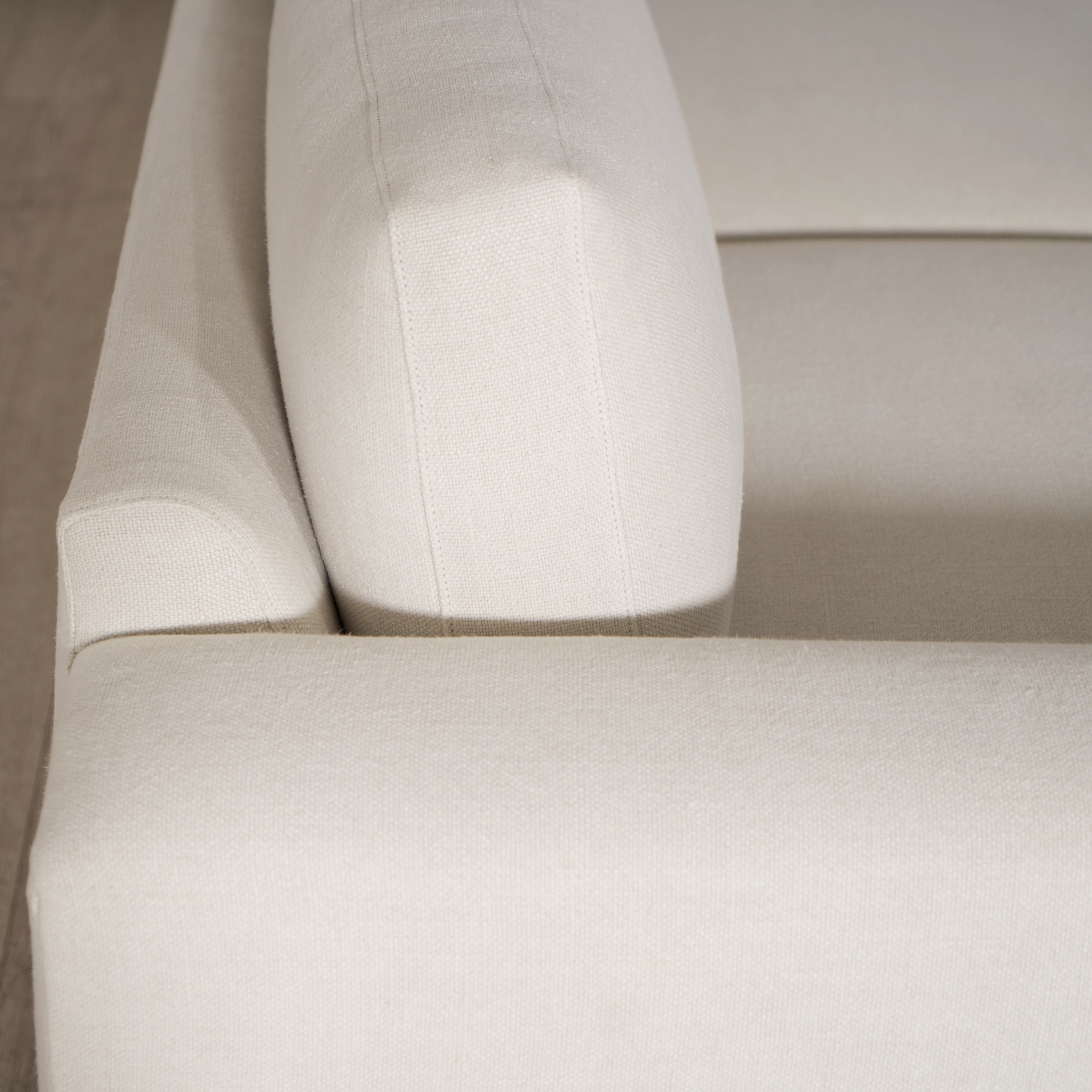 As Shown: in Frame Natural, oak base finished in Mint White Natural.