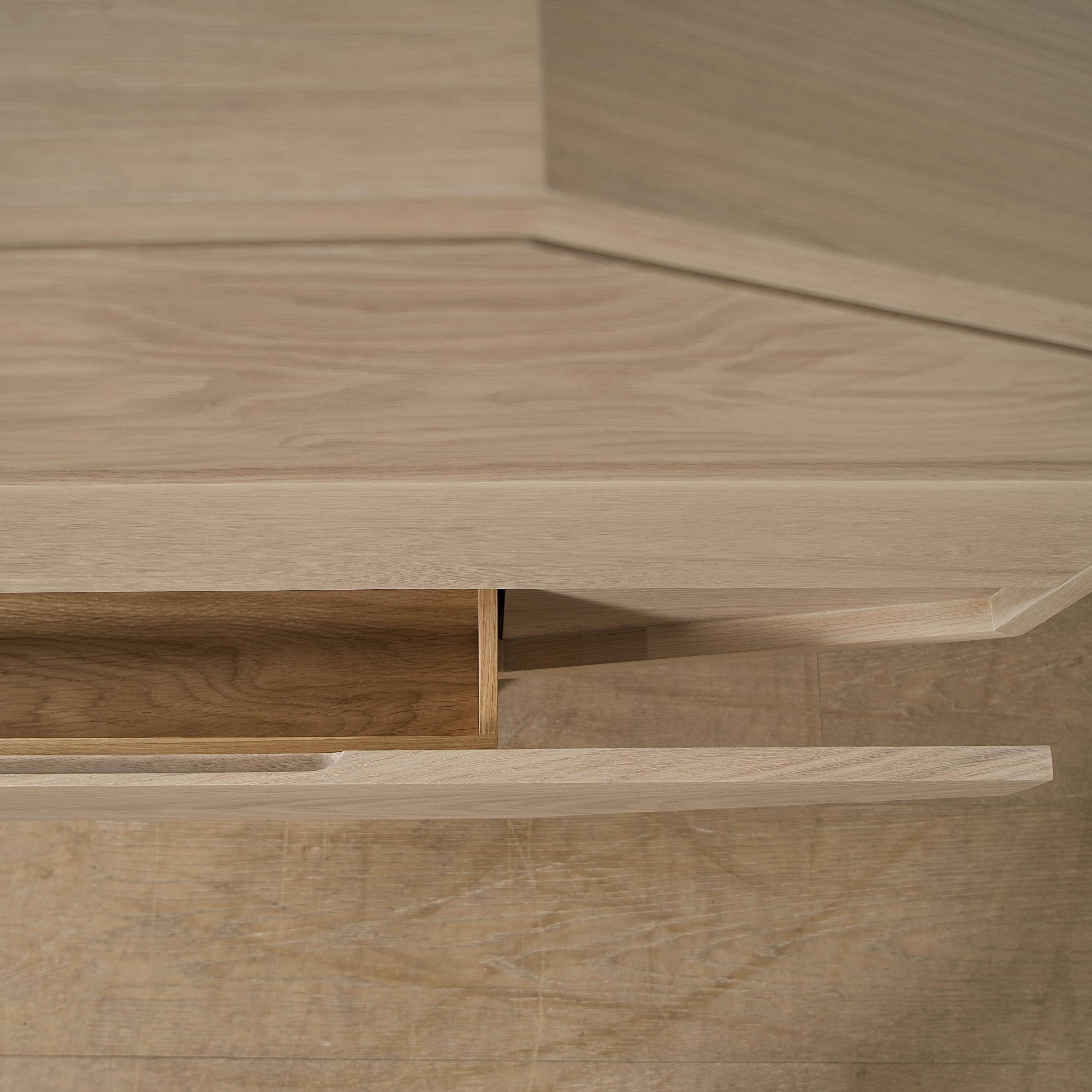 As Shown: in Mint White Natural