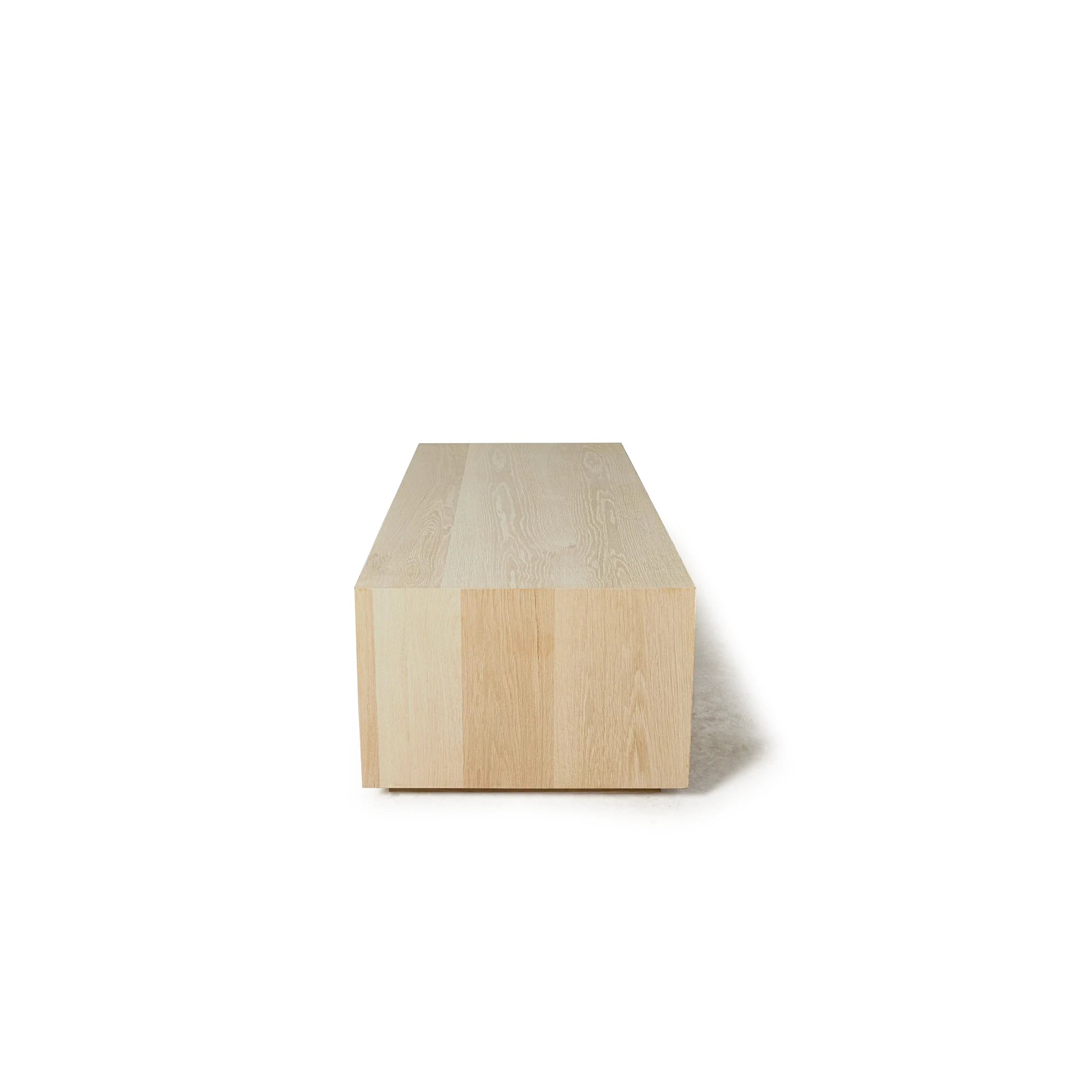 As Shown: Oak finished in Beach White