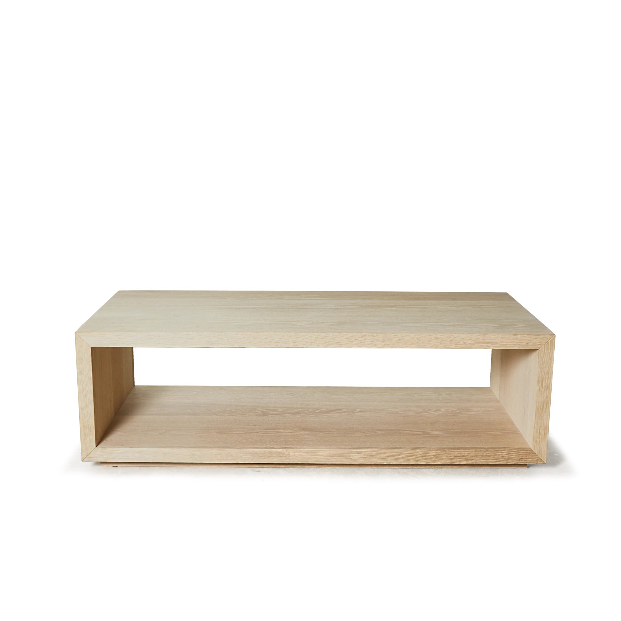 As Shown: Oak finished in Beach White