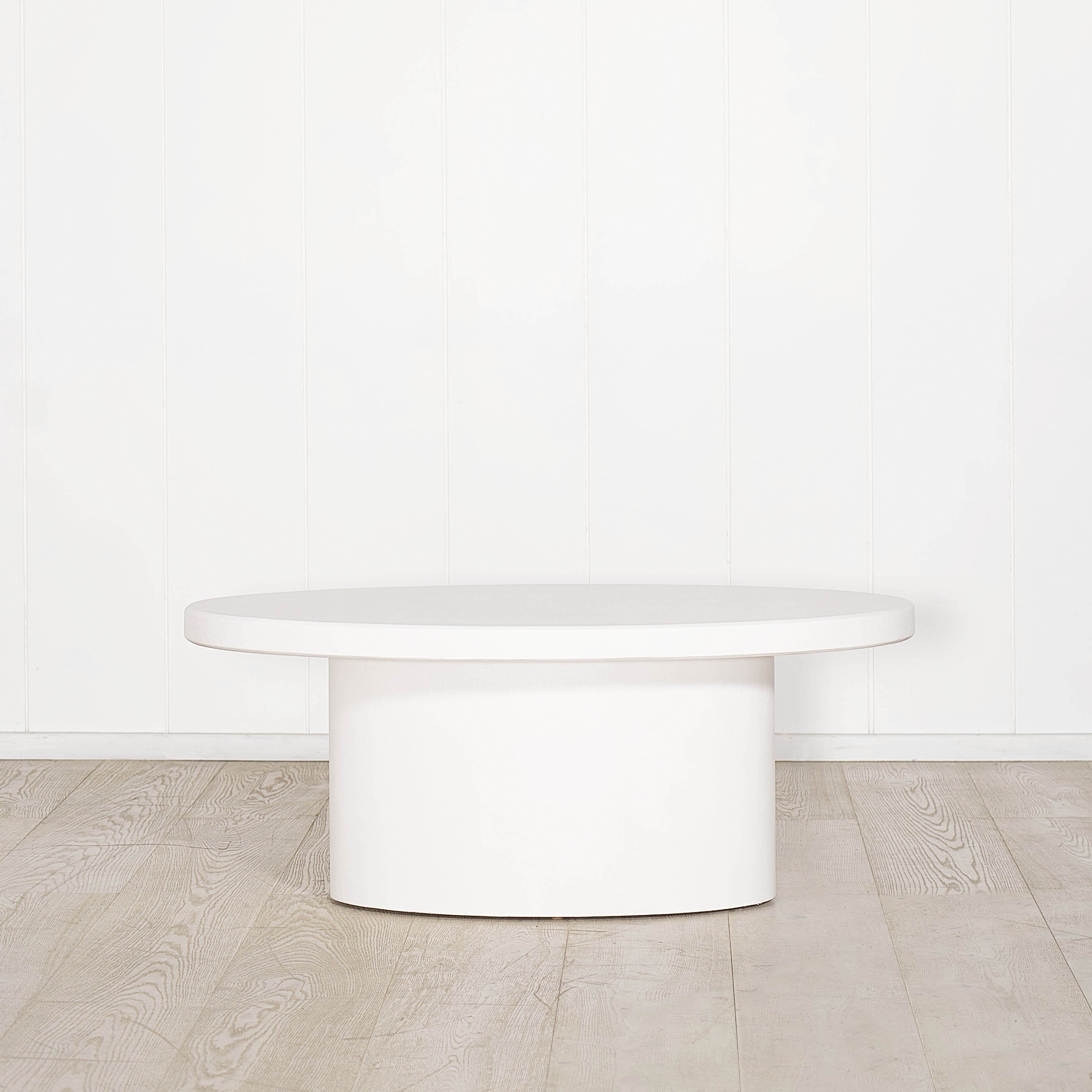 As Shown:8 step limestone micro coat, White