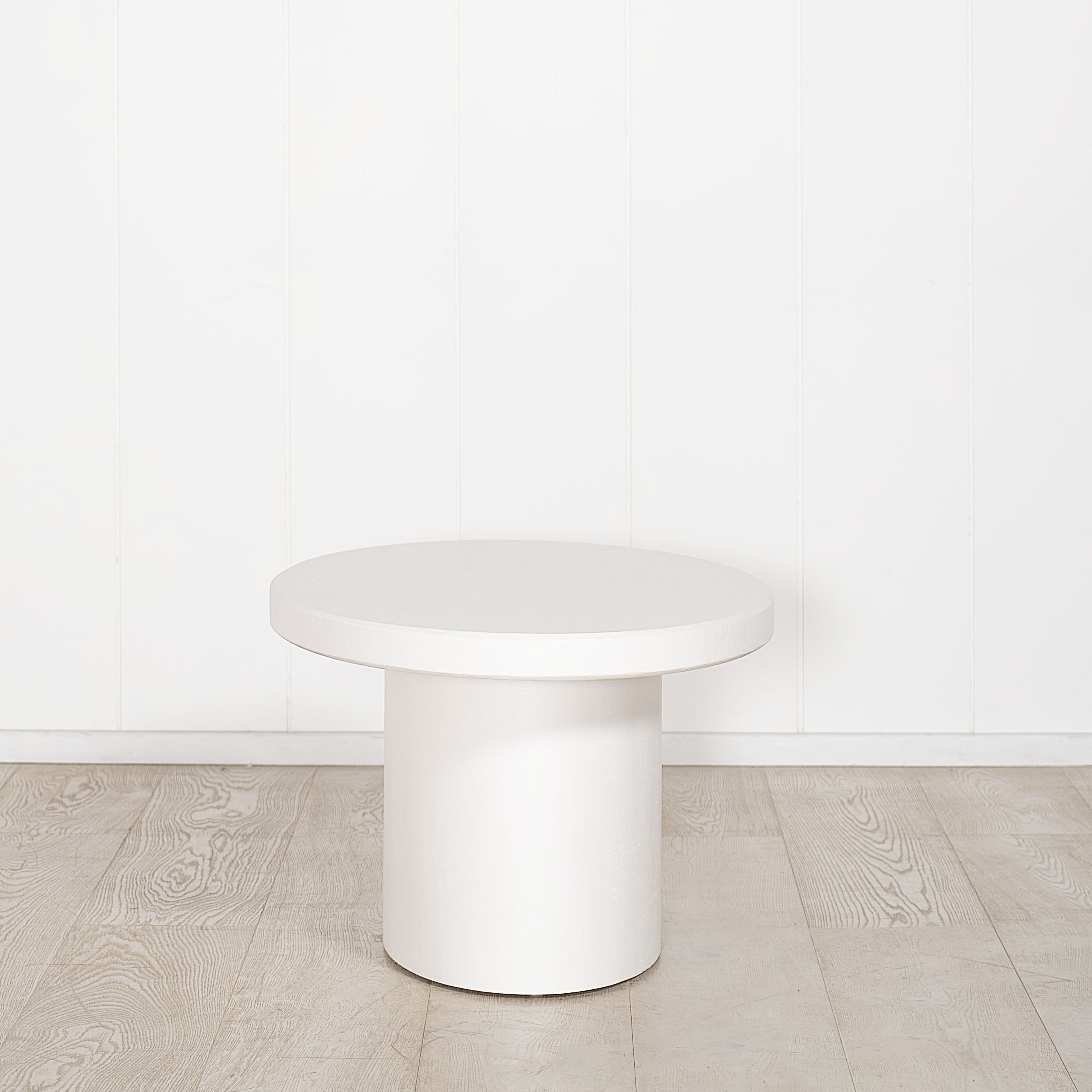 As Shown:8 step limestone micro coat, White