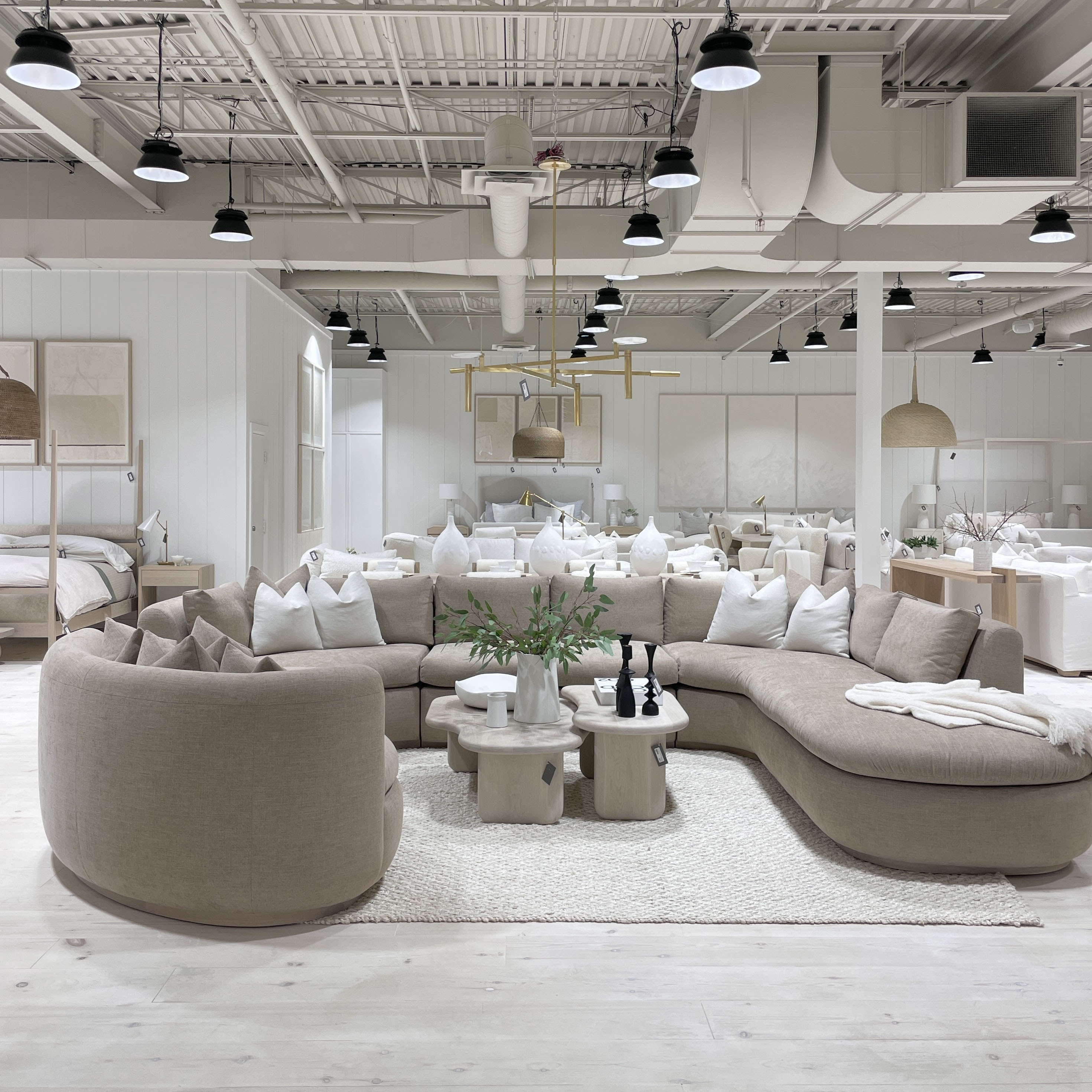 As Shown: Small Set with a Bullnosed Edge in Mint White Super White Finish