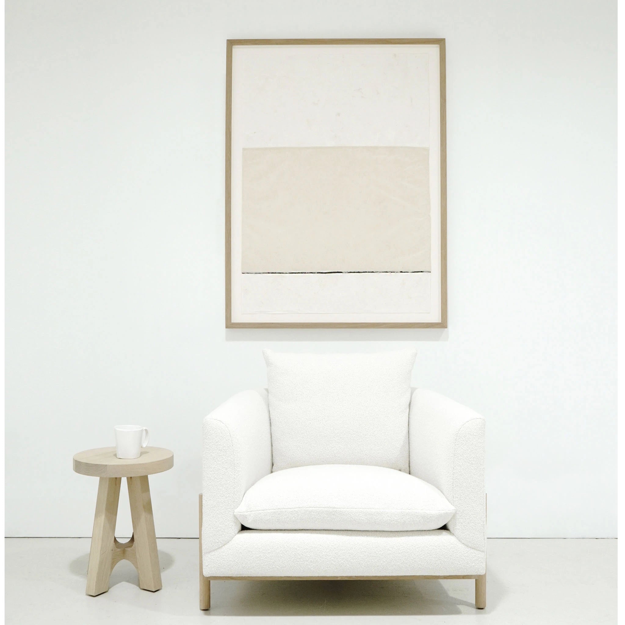 Collage Sur Ligne - Shown in 37x49 format, natural oak | Muskoka Living Collection - Art