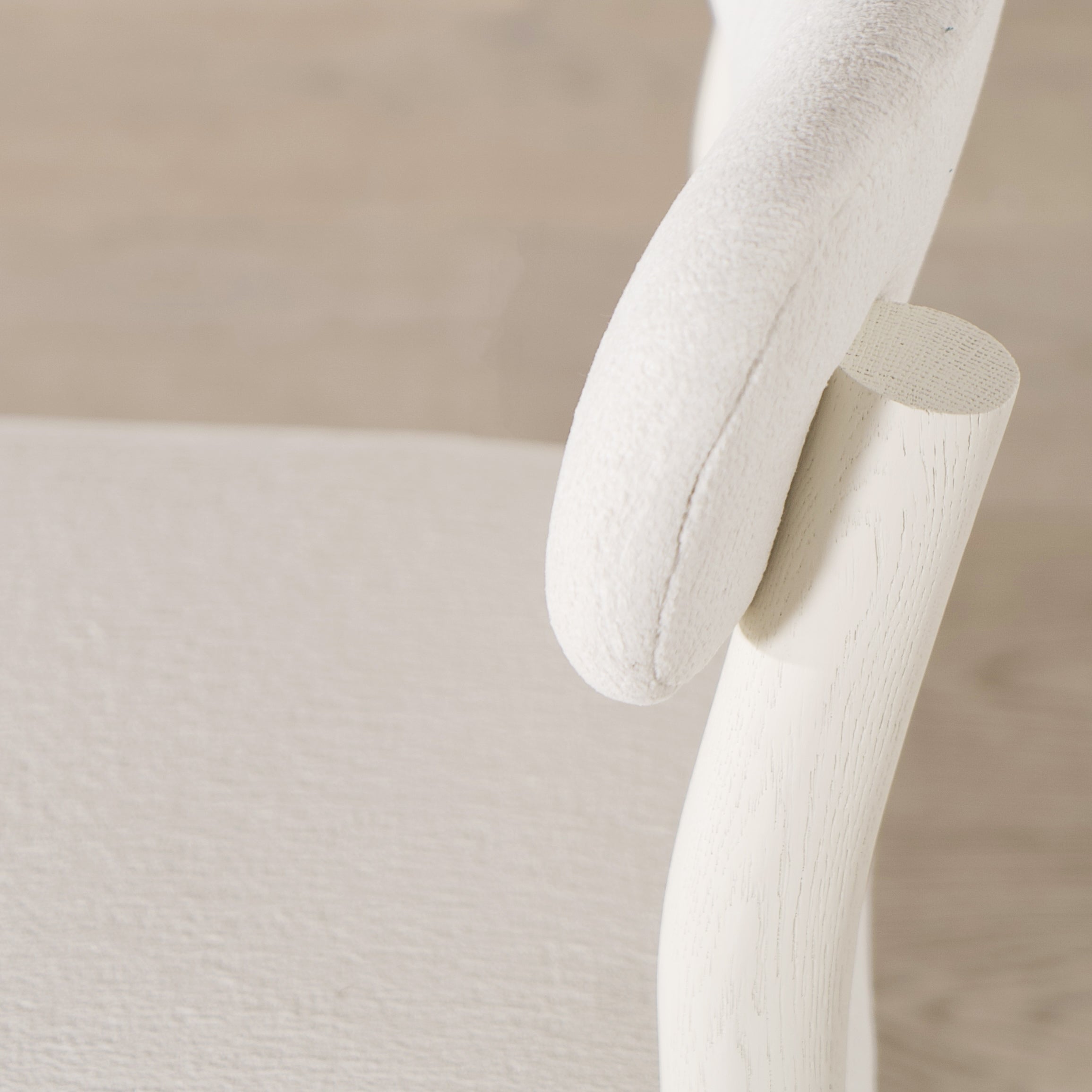 As Shown: COM fabric. Solid Ash wood wire brushed painted in Figueroa.