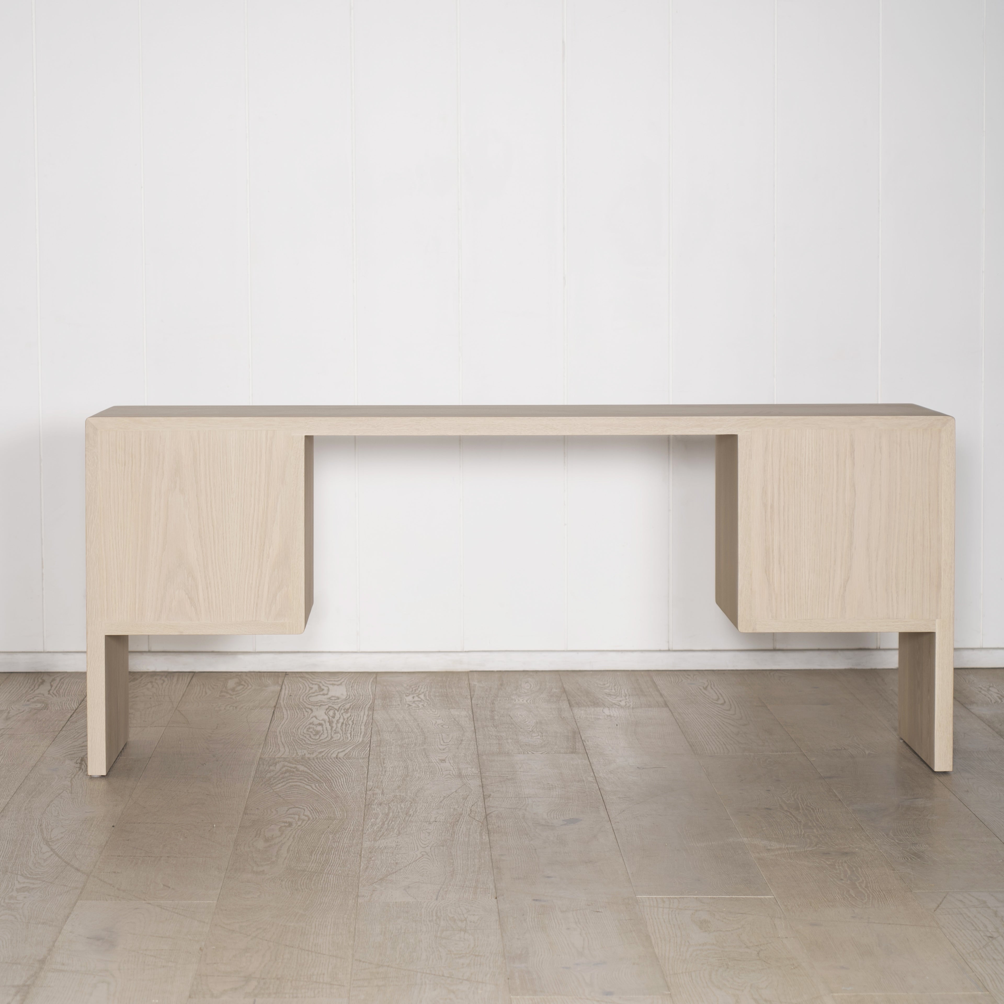 As Shown: in Mint White Natural finish