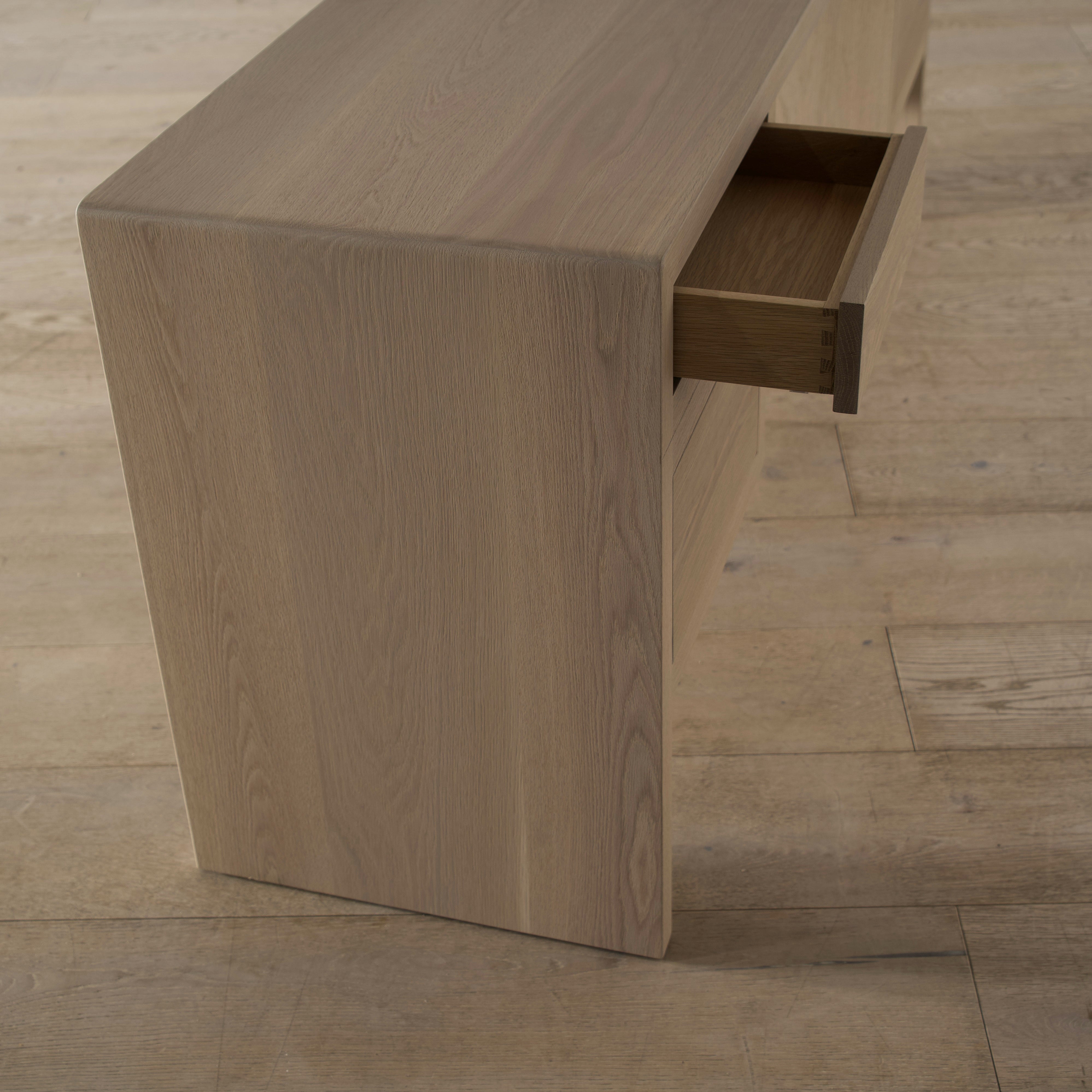 As Shown: in Mint White Natural finish