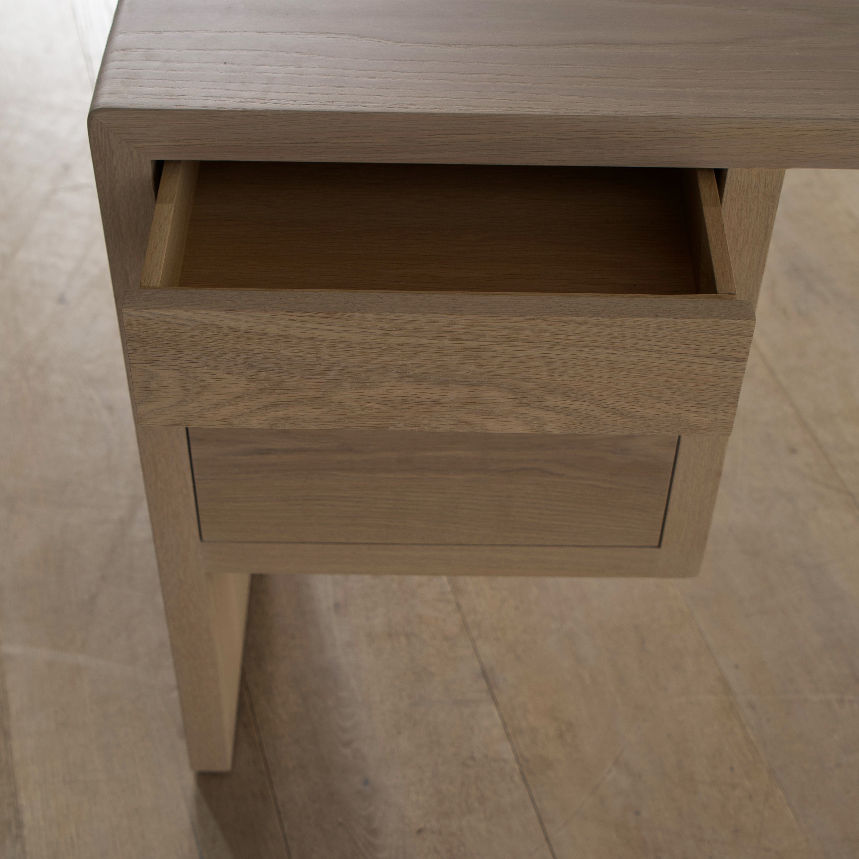 As Shown: in Mint White Natural finish