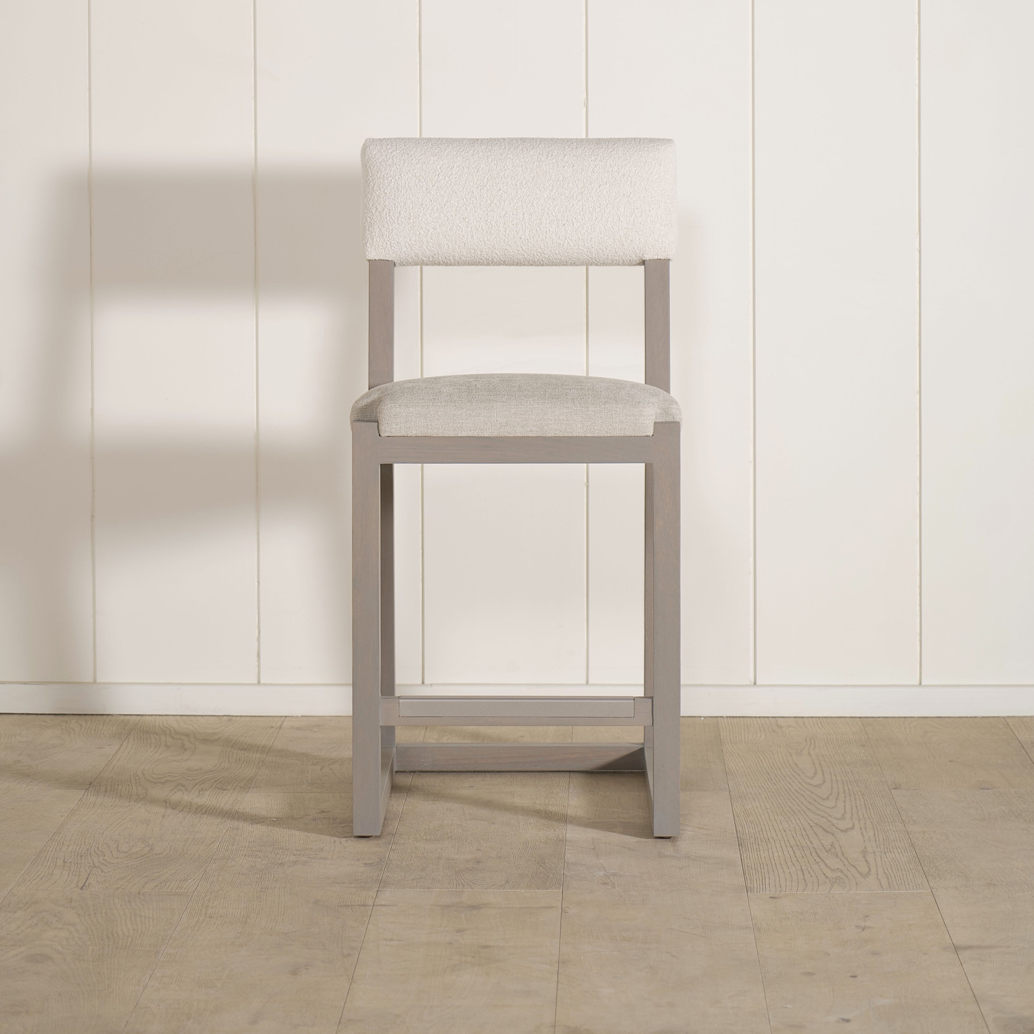 As Shown: in Sawyer Pewter seat and Rome Ivory back, Antique Beige (Discontinued Finish) finish.