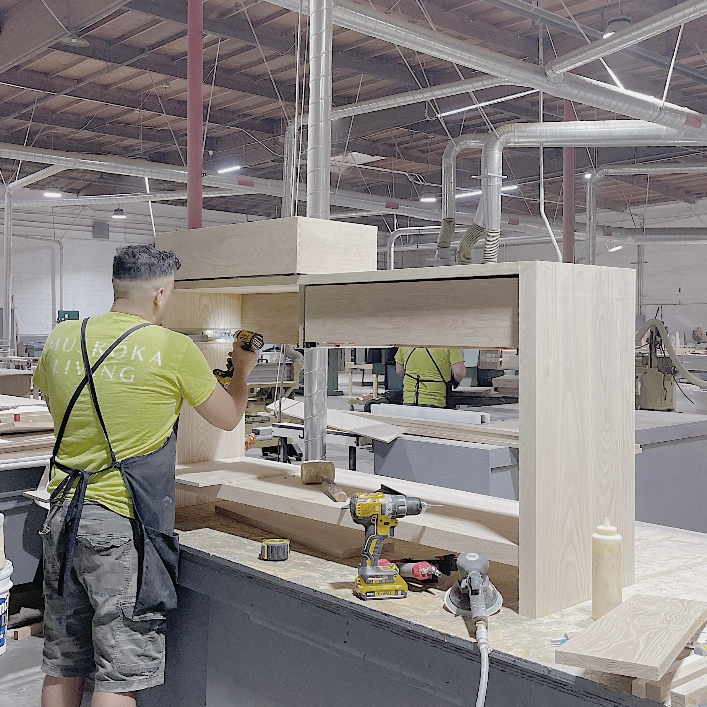 As Shown: in Wirebrushed Painted Revere Pewter color.