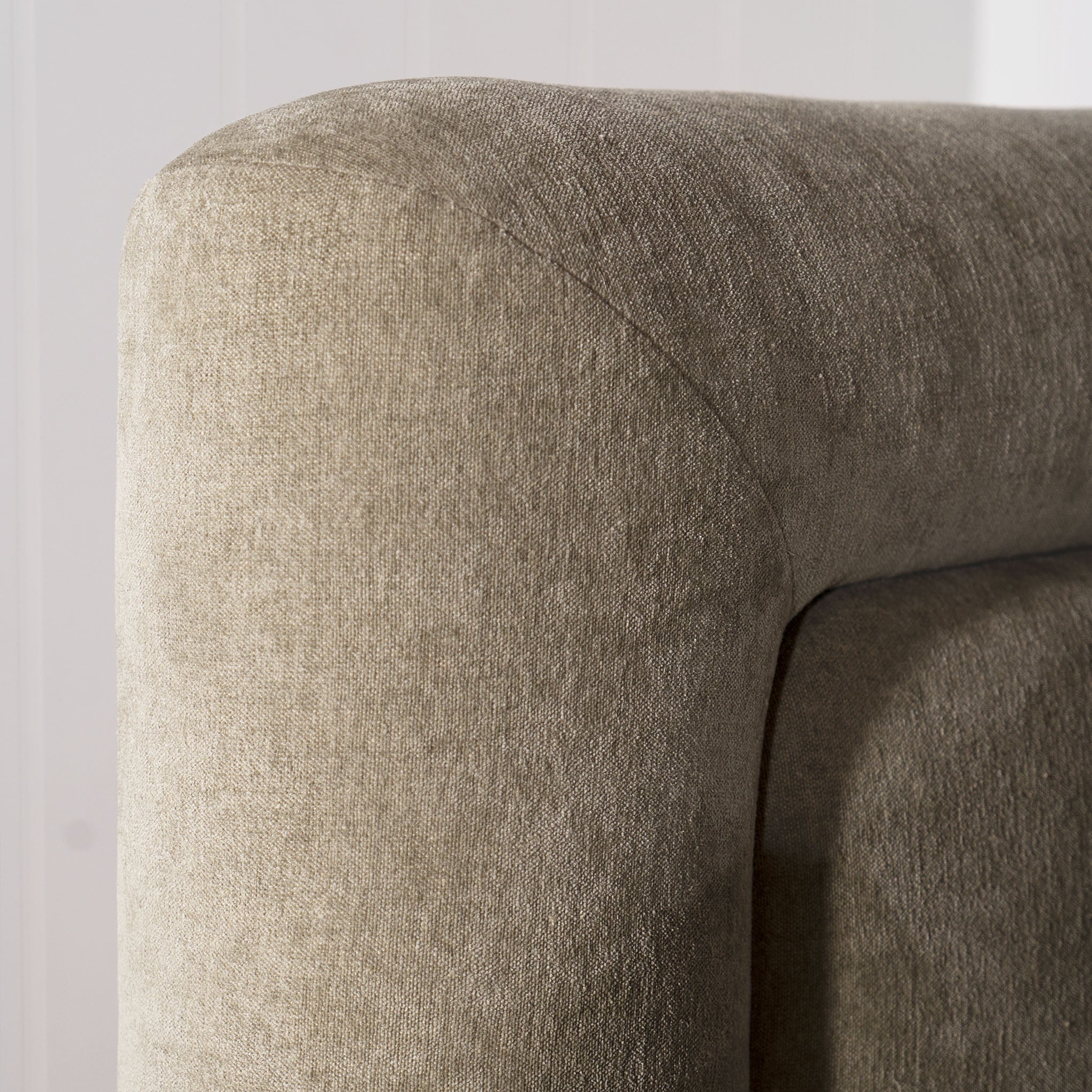 As Shown: in Bellamy Moss. Oak finished in Mint White Super White.