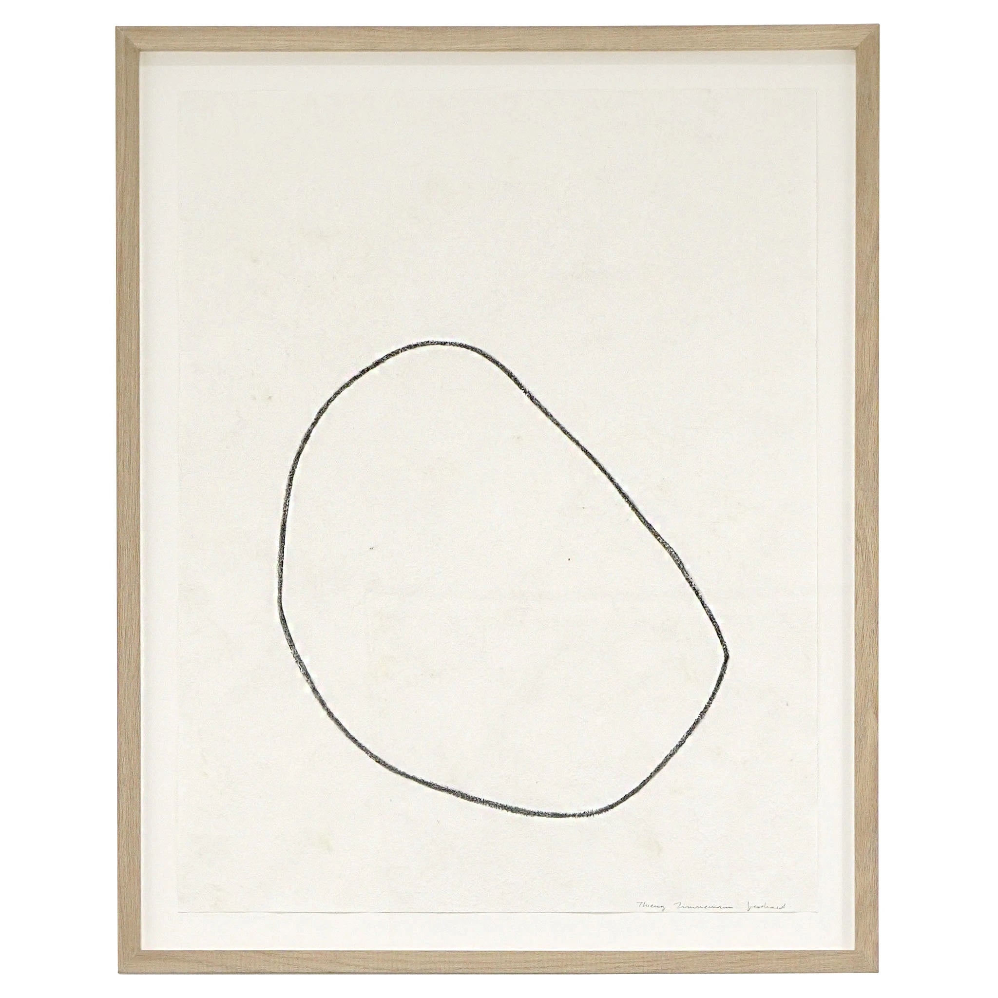 Shown in 31x41 format, natural oak, La Pomme de Terre | Muskoka Living Collection - Art