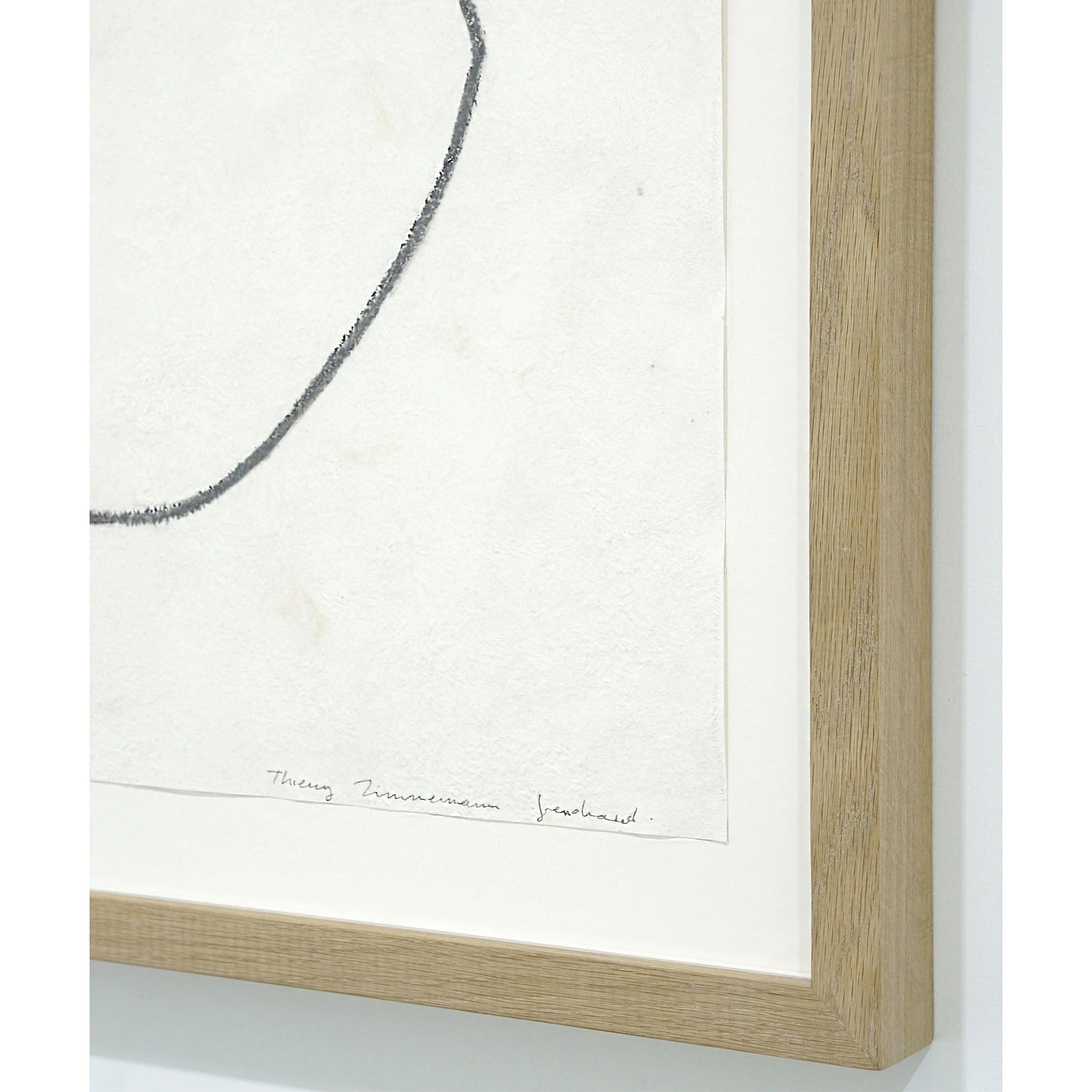 Shown in 31x41 format, natural oak. La Pomme de Terre | Muskoka Living Collection - Art