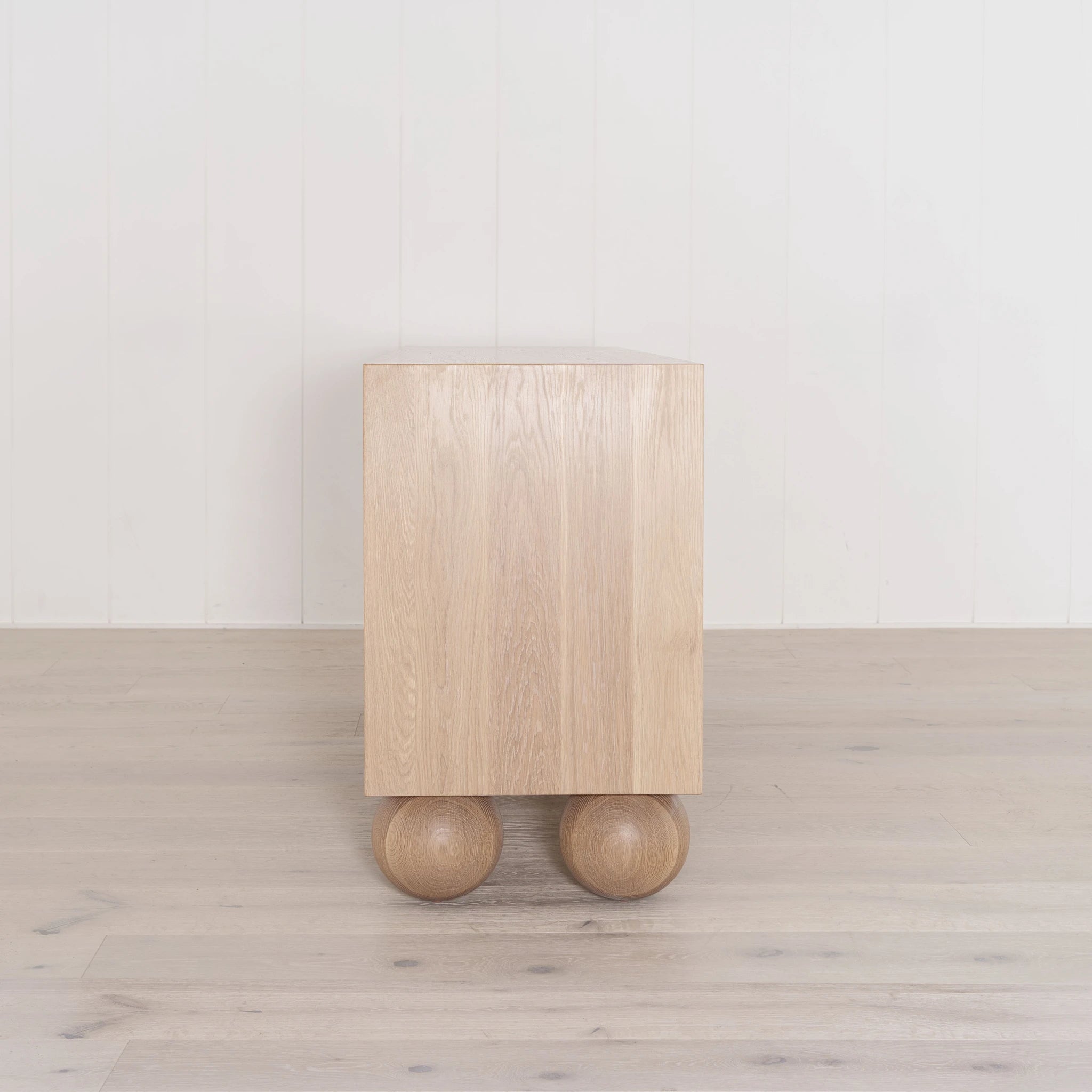 As Shown: in Mint White Natural finish with natural Cane.