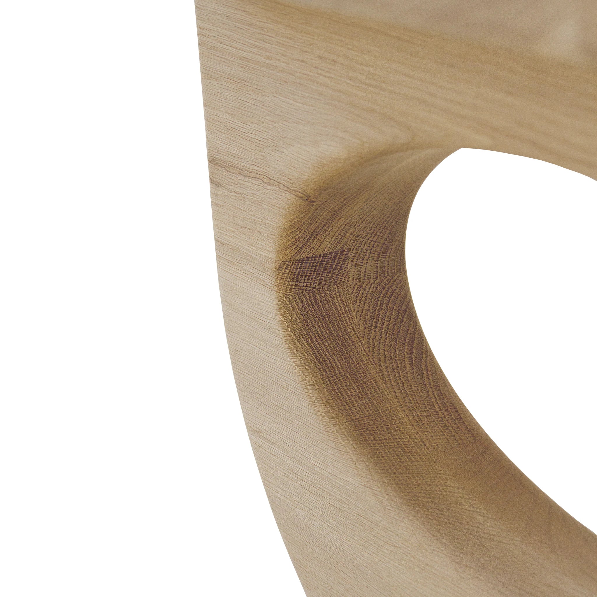 As Shown: in Mint White Natural finish.