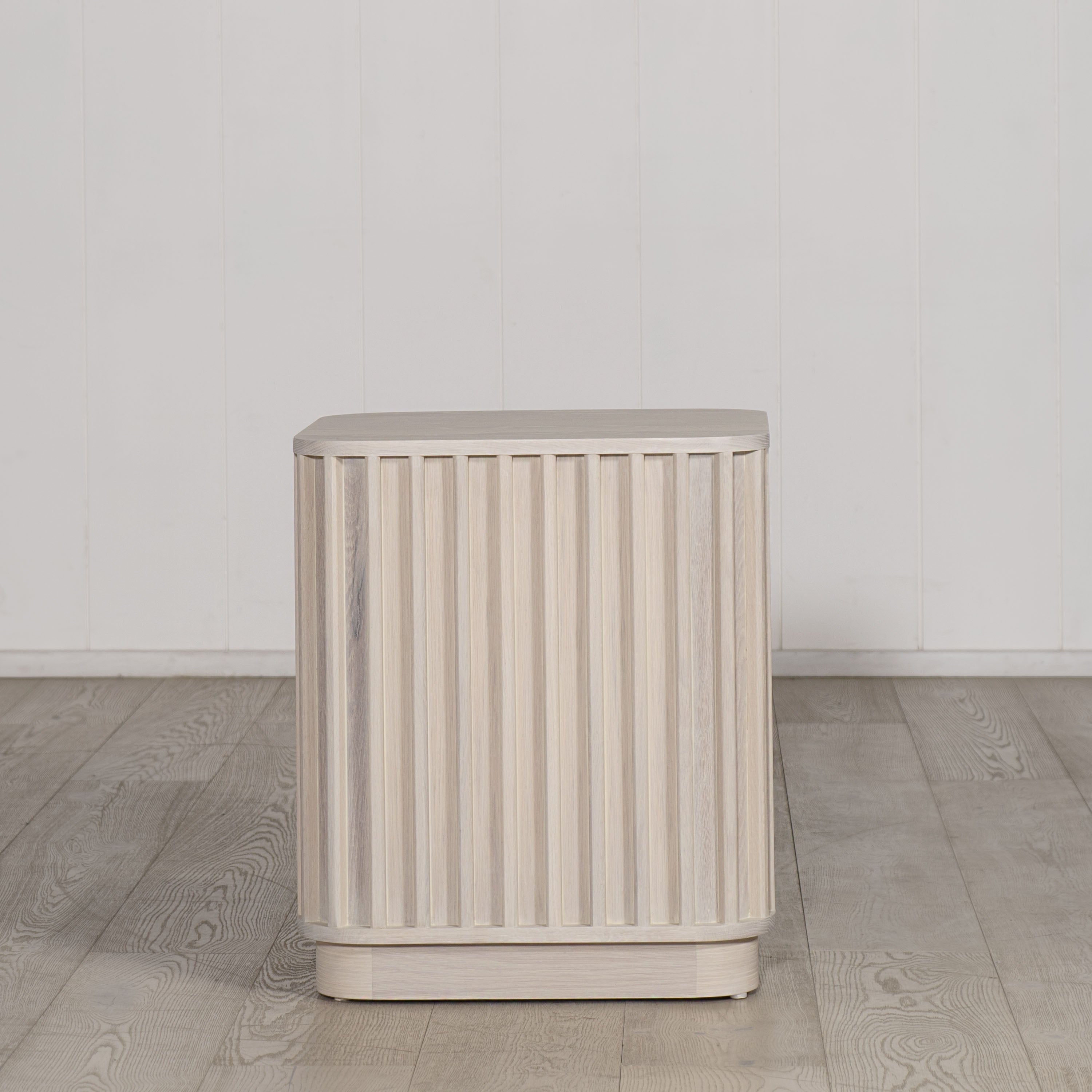 As Shown: in Small, Mint White Natural finish