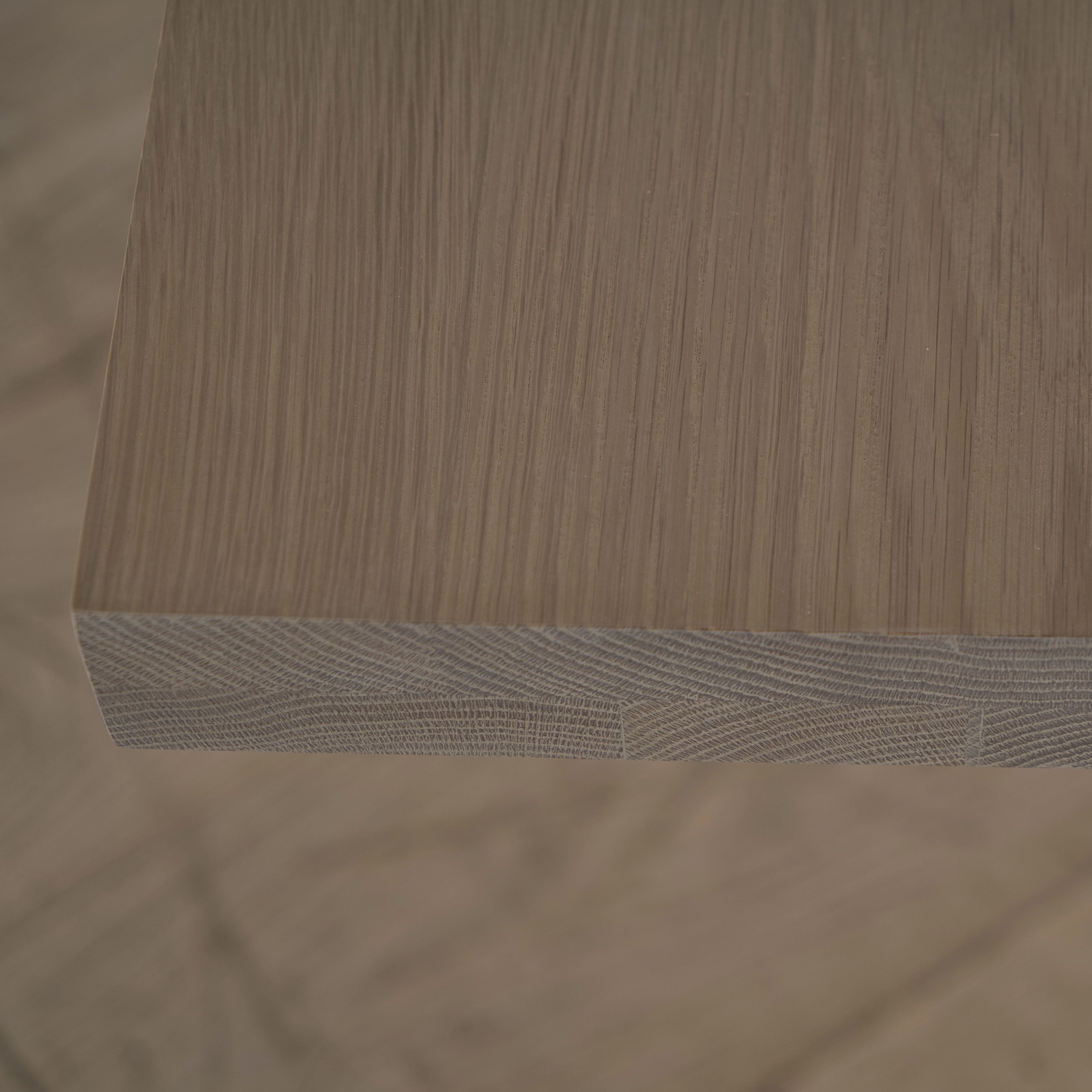 As Shown: finished in Mint White Natural.