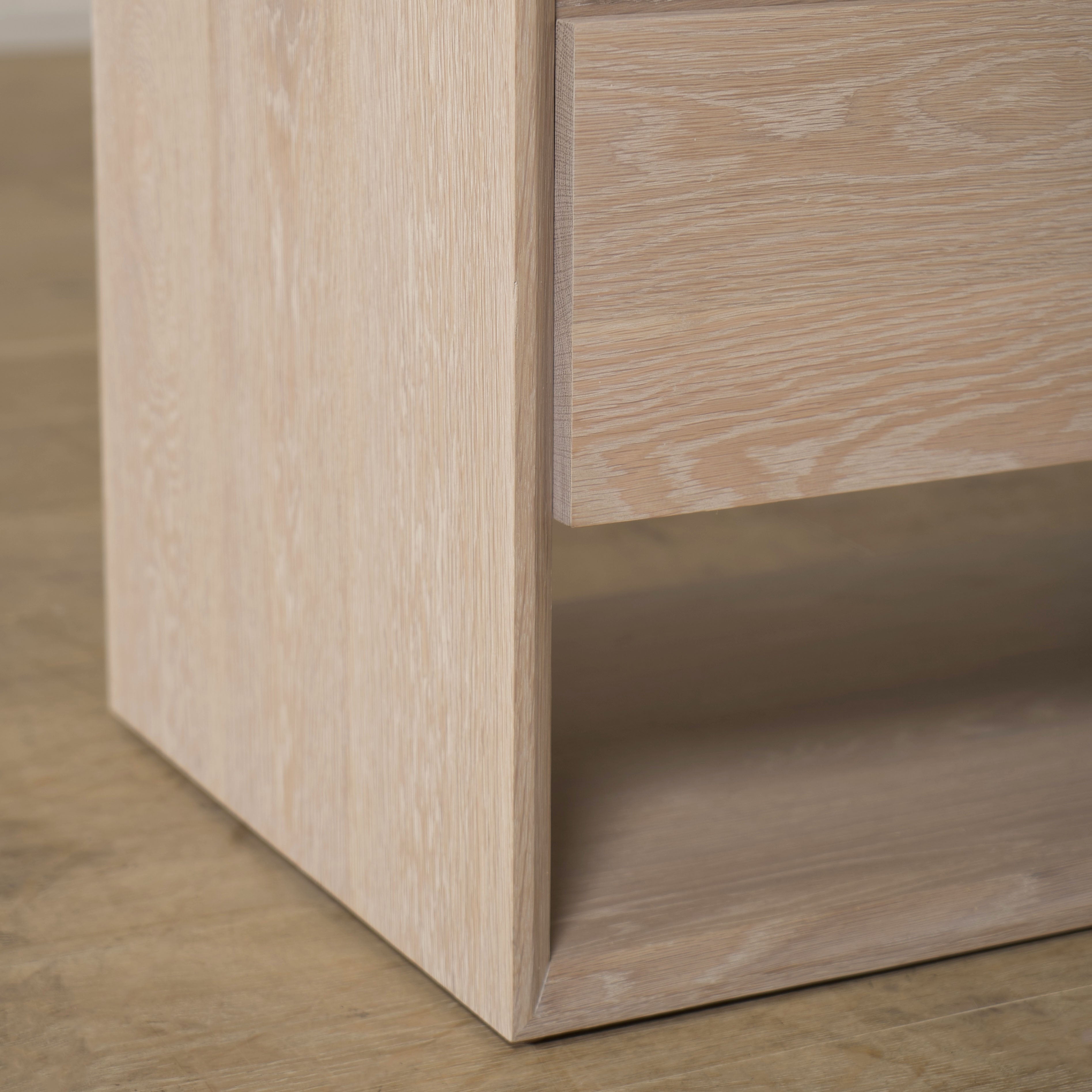 As Shown: in Mint White Super White finish.