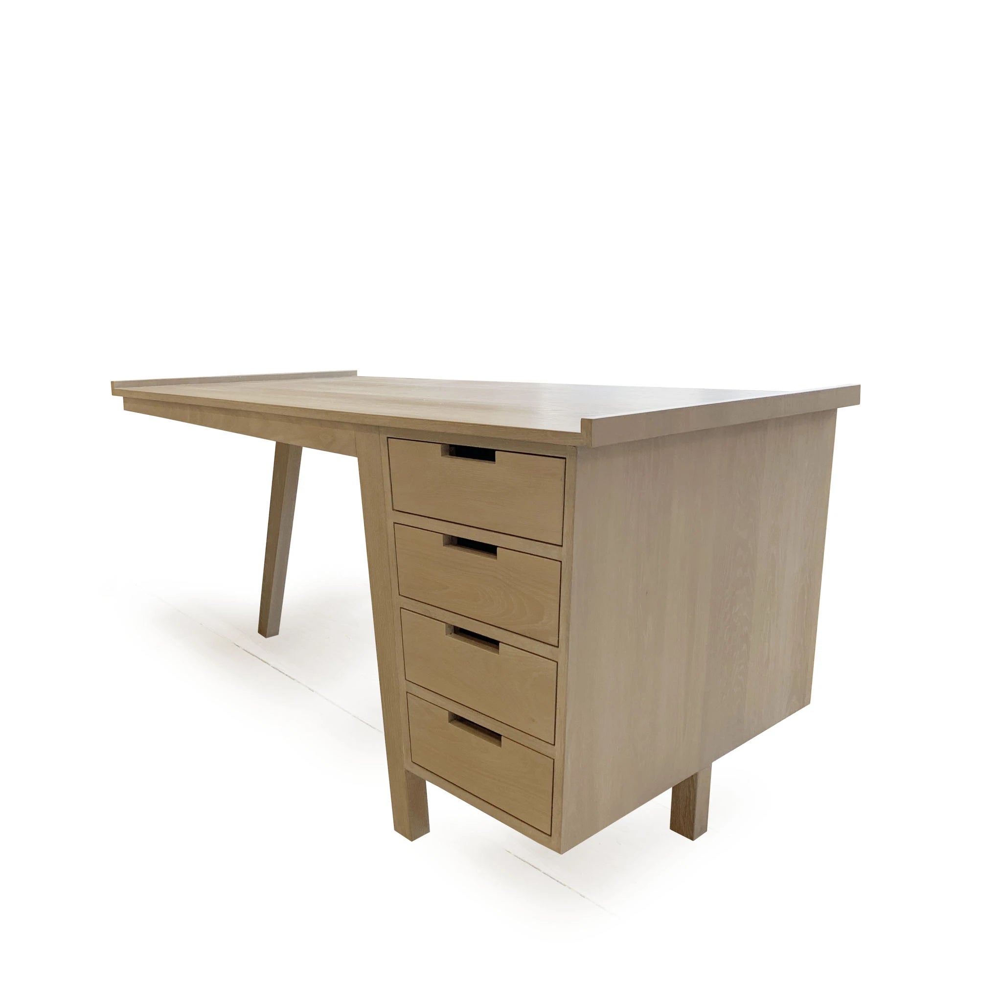 Tilt Desk, Shown in Antique Beige (Discontinued Finish) / Super White | Muskoka Living Collection