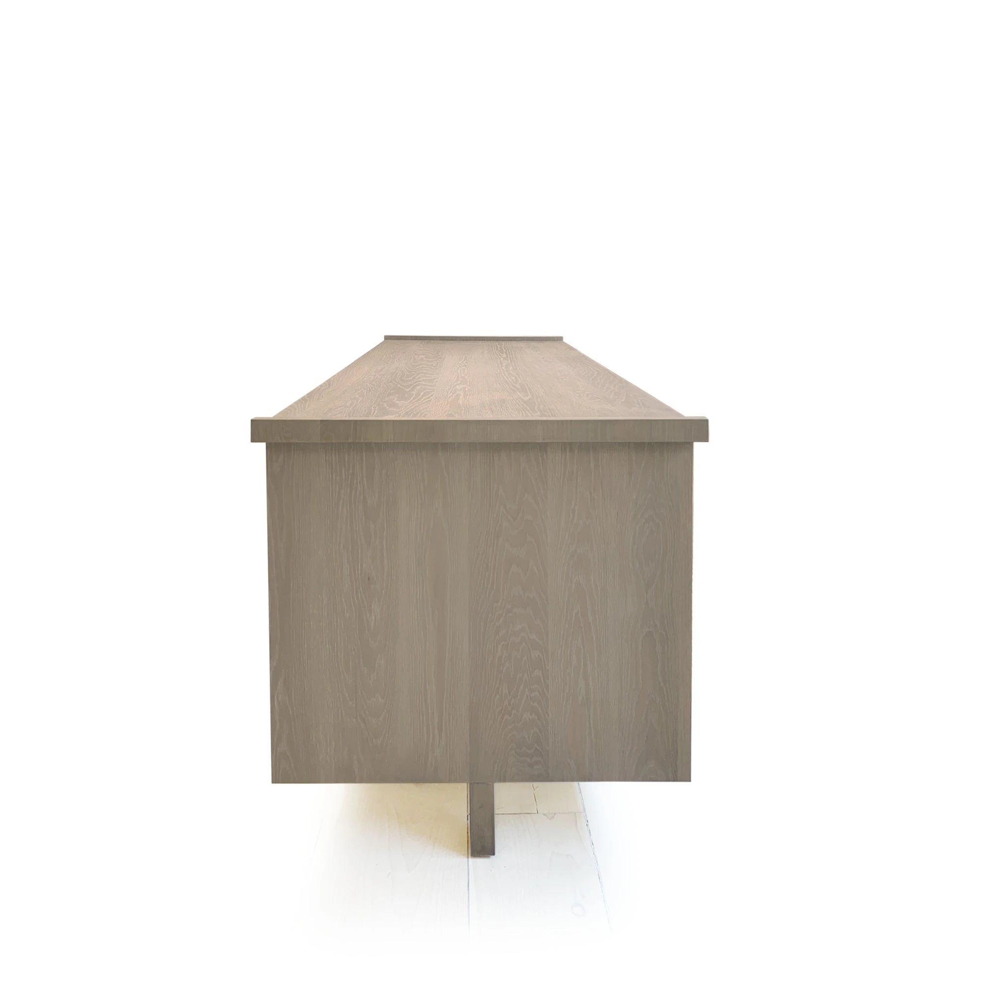 Tilt Desk, Shown in Antique Beige (Discontinued Finish) / Super White | Muskoka Living Collection