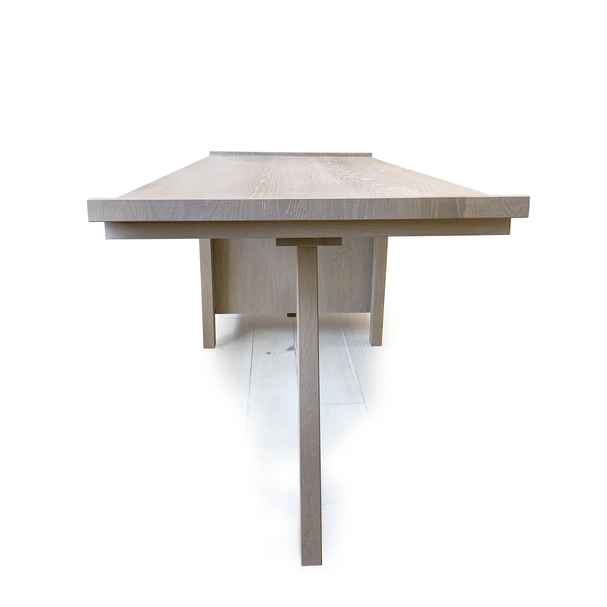 Tilt Desk, Shown in Antique Beige (Discontinued Finish) / Super White | Muskoka Living Collection