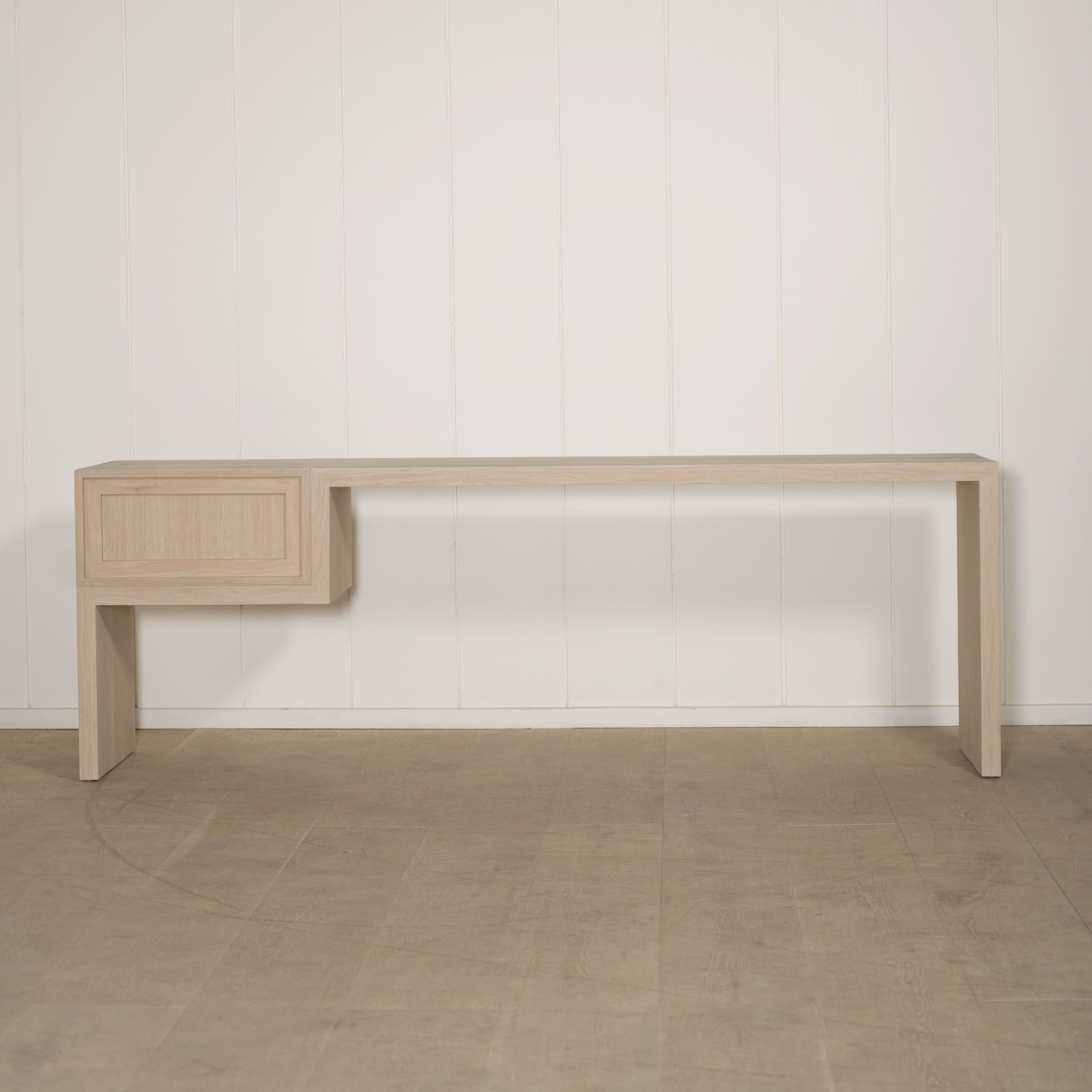 As Shown: in Mint White Natural.