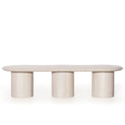 As Shown: 78"W x 22"D x 16"H | Material: Solid White Oak | Finish: Shell