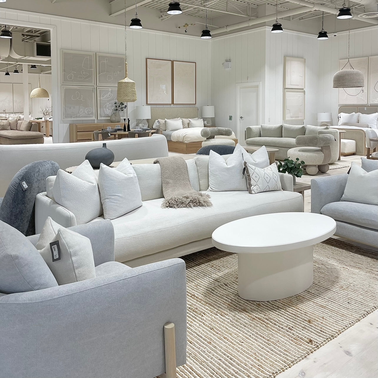 As Shown:8 step limestone micro coat, White