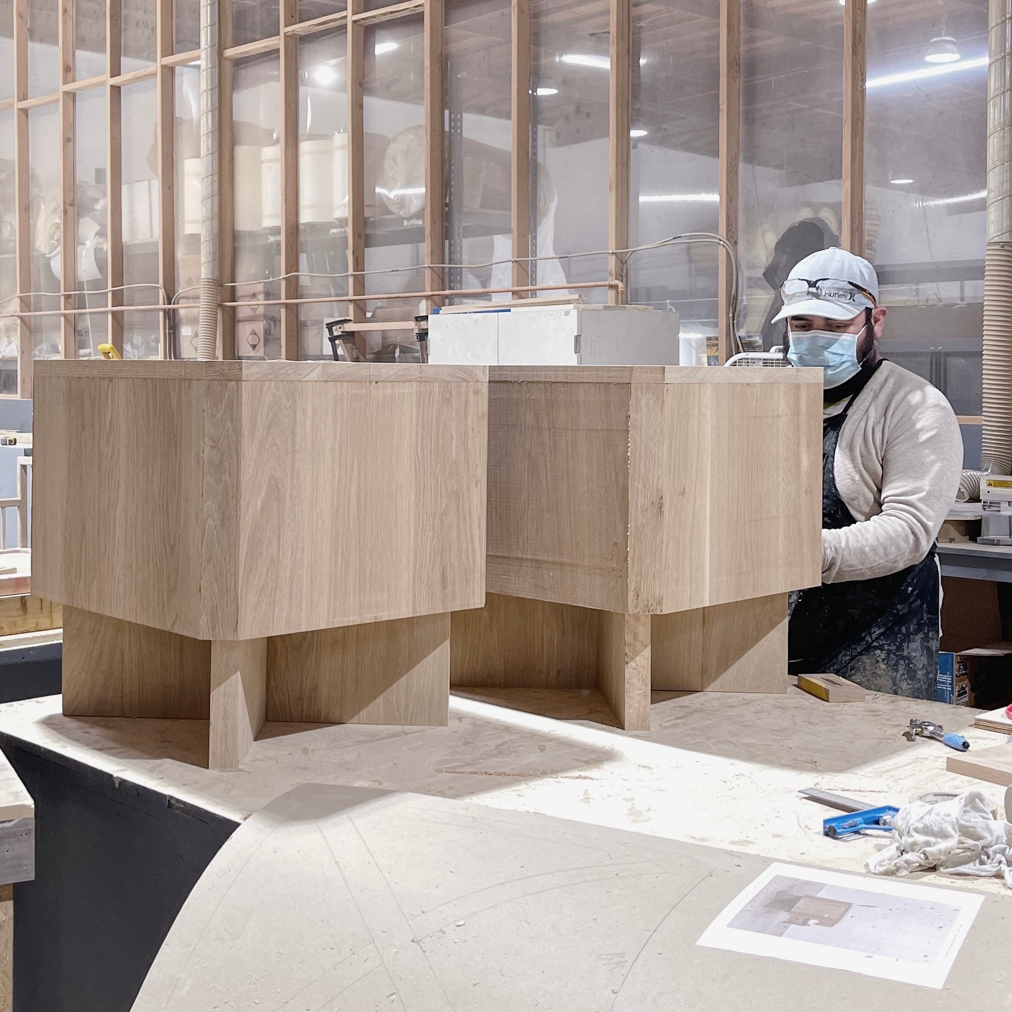 As Shown: in custom finish