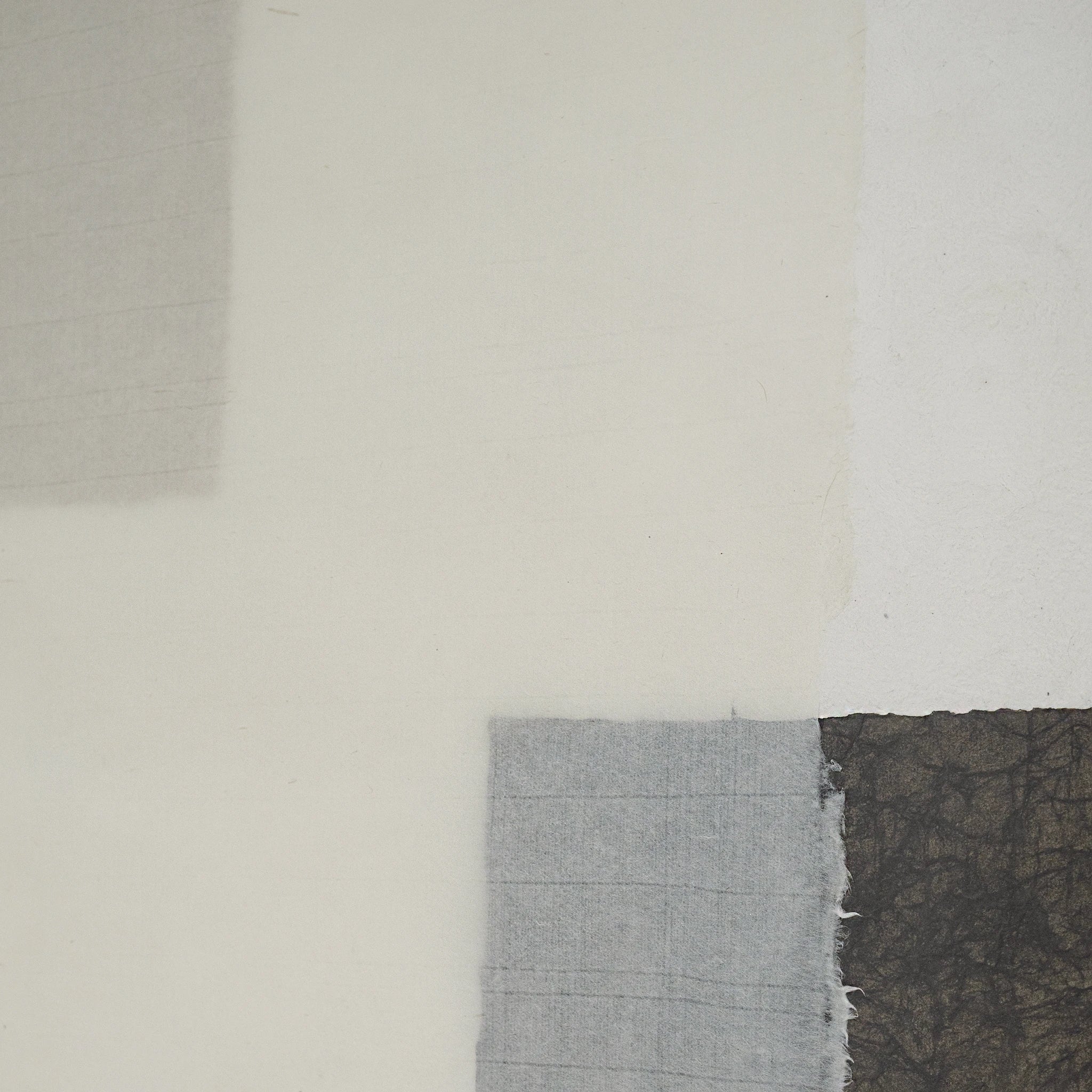 Shown in 33x41 format, painted oak. Collage coloré #6 | Muskoka Living Collection - Art