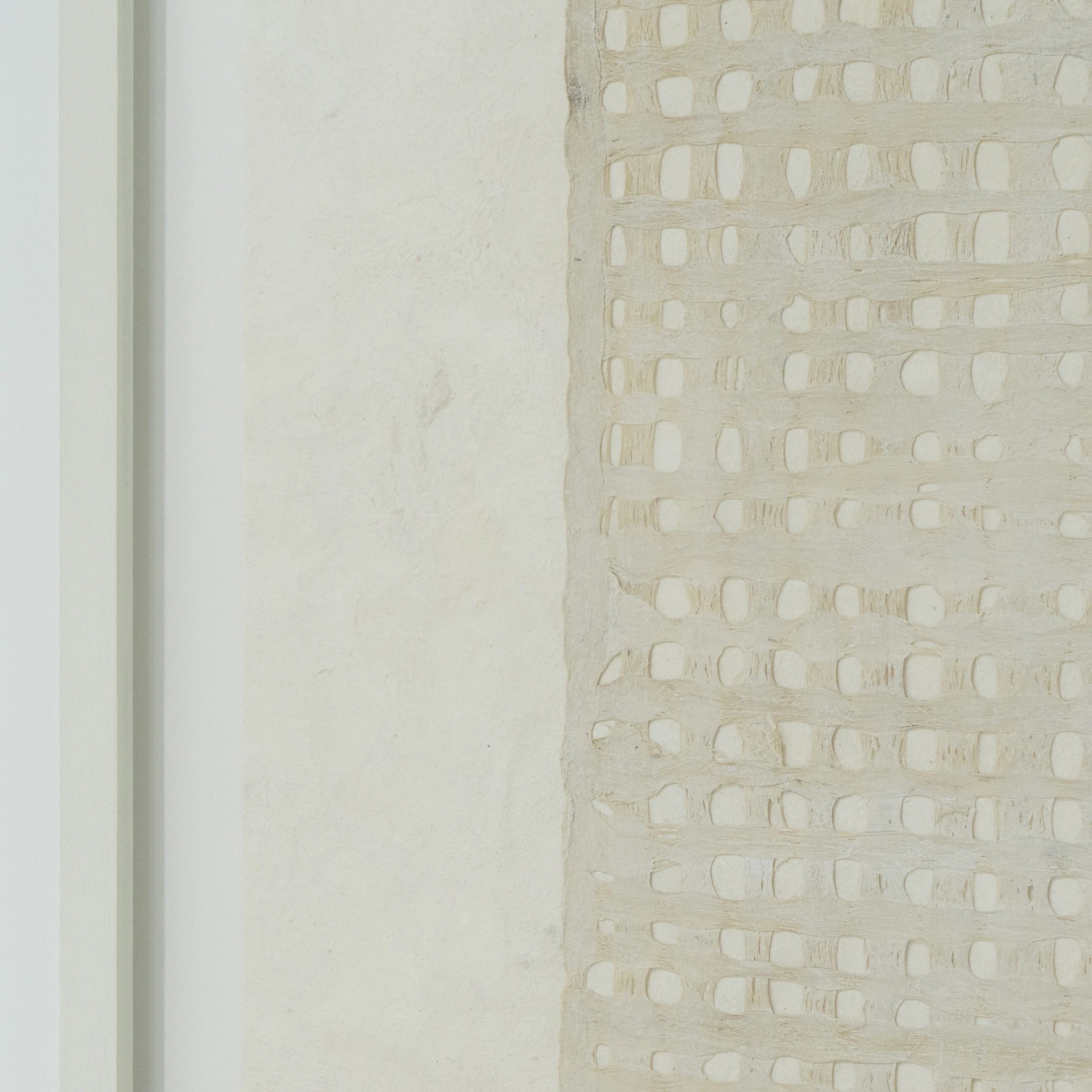 Shown in 31x38 format, Painted oak. Collage Filet #1 Shown in 31x38 format, Painted oak. Collage Filet #1